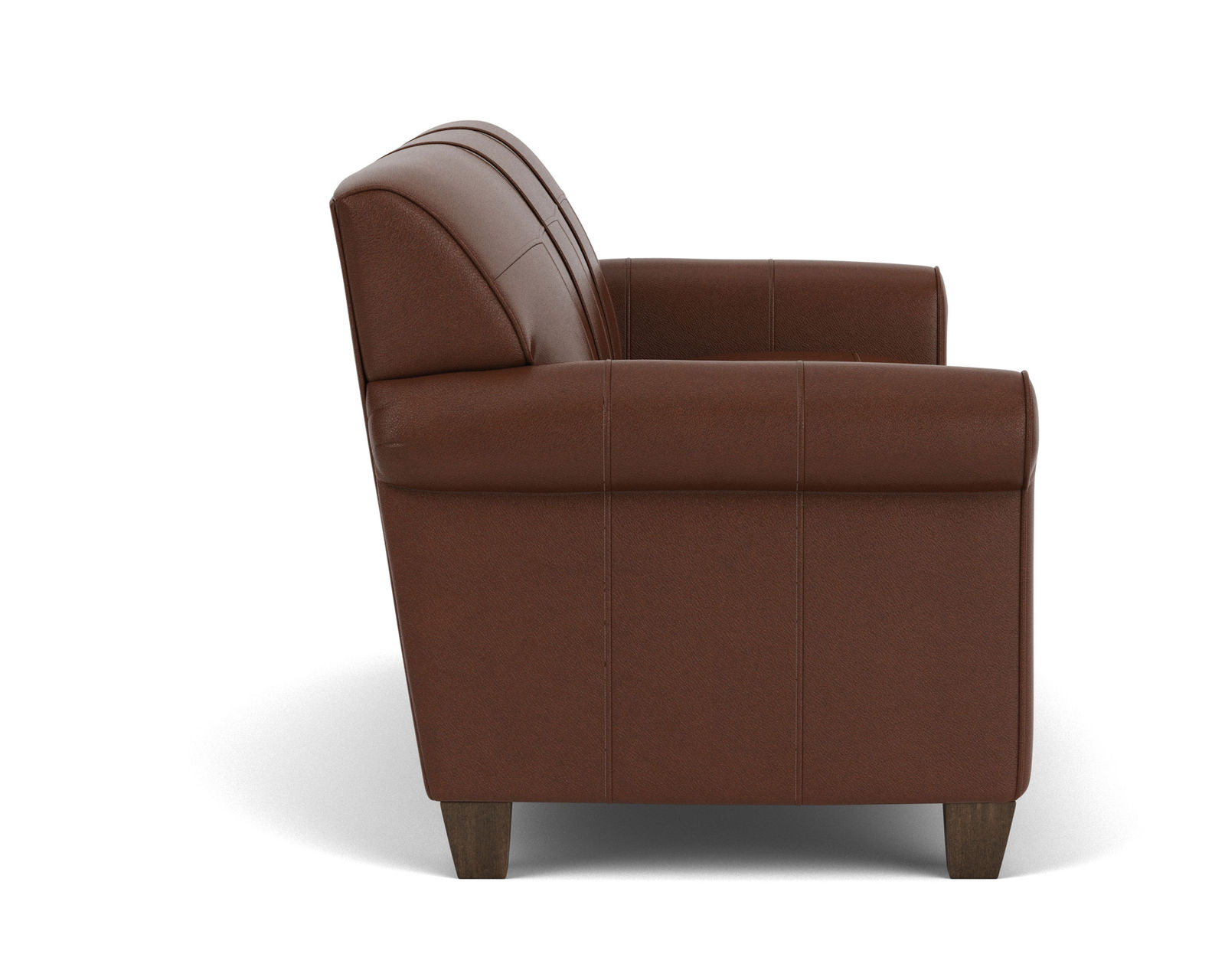 Dana Leather Chair (Leather colors) - Only the highest quality leathers go on Flexsteel Furniture