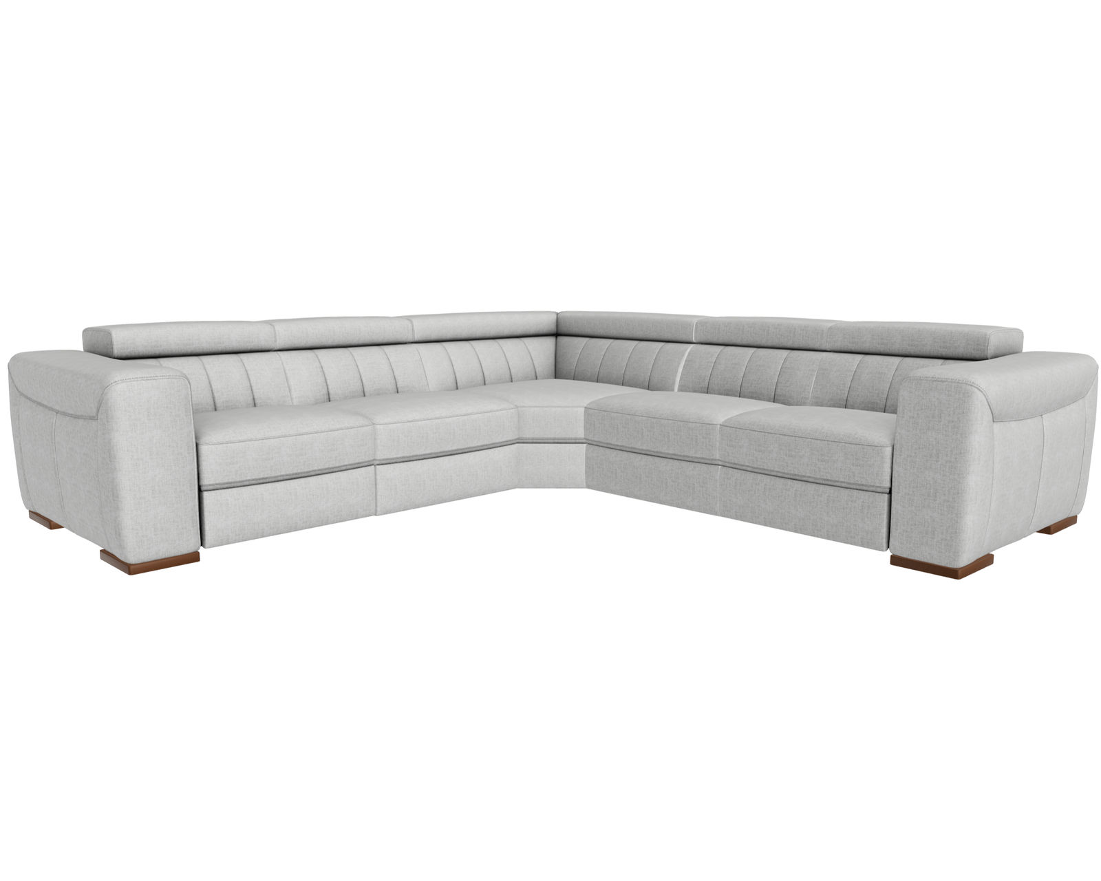 Forza X790 Stationary Sectional (+40 fabrics) - Layout I: Five Piece Sectional 126" x 126"
