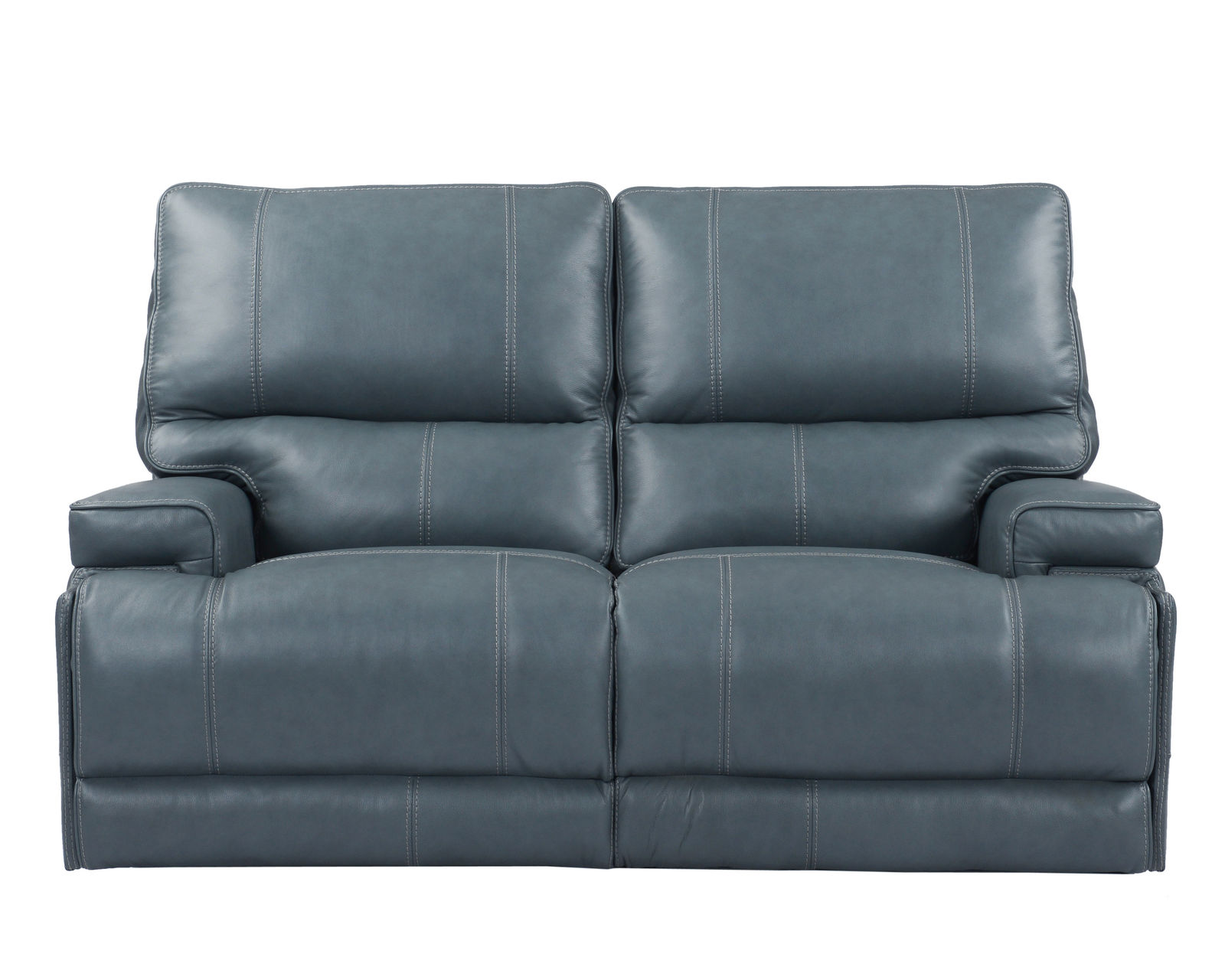 Whitman 89" FreeMotion Cordless Power Reclining Sofa (Battery Operated) Azure (In stock - Fast shipping) - Whitman FreeMotion Cordless Power Reclining Loveseat (Battery Operated) in Verona Azure