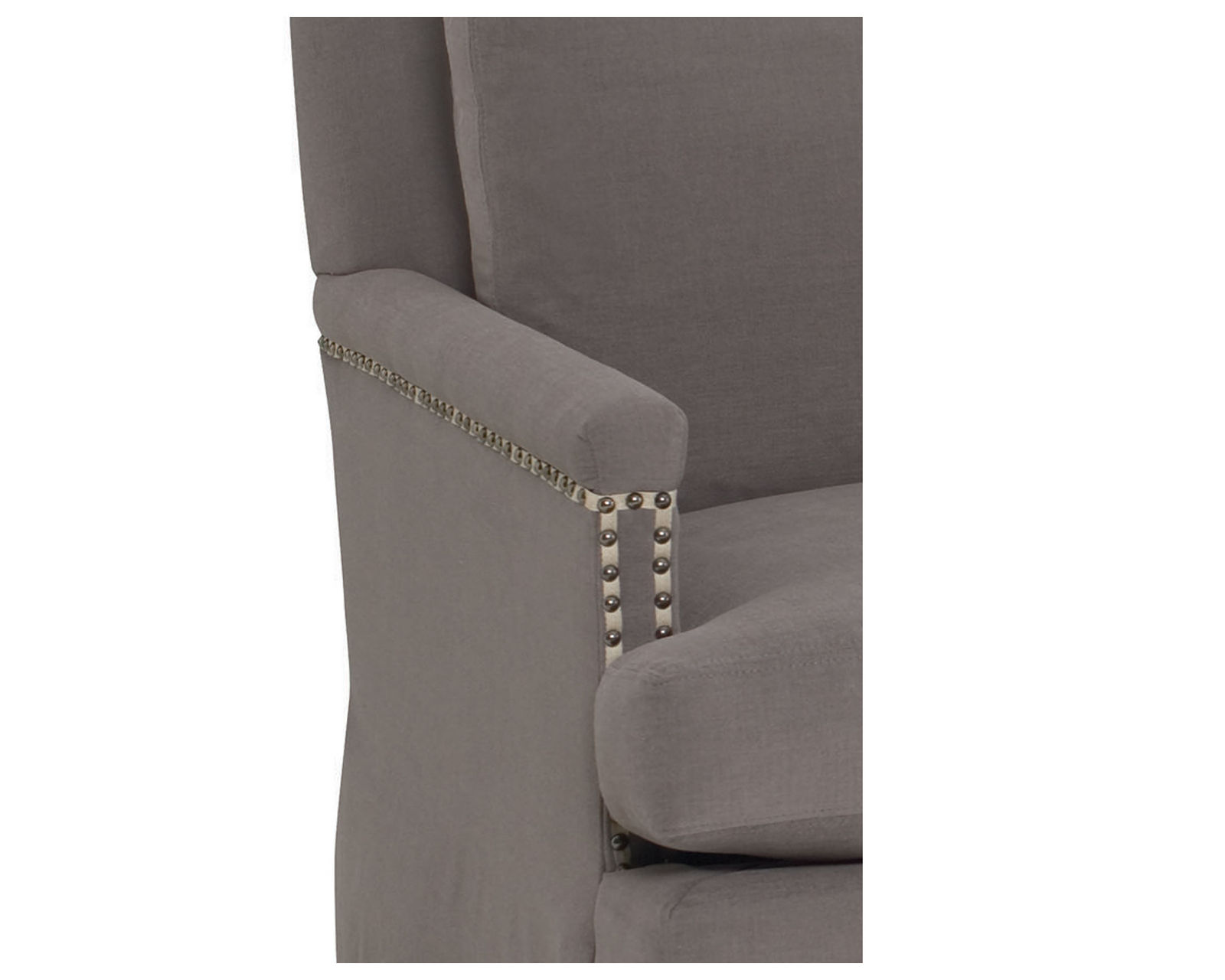Clara 81" Nail Head Sofa (+75 fabrics)