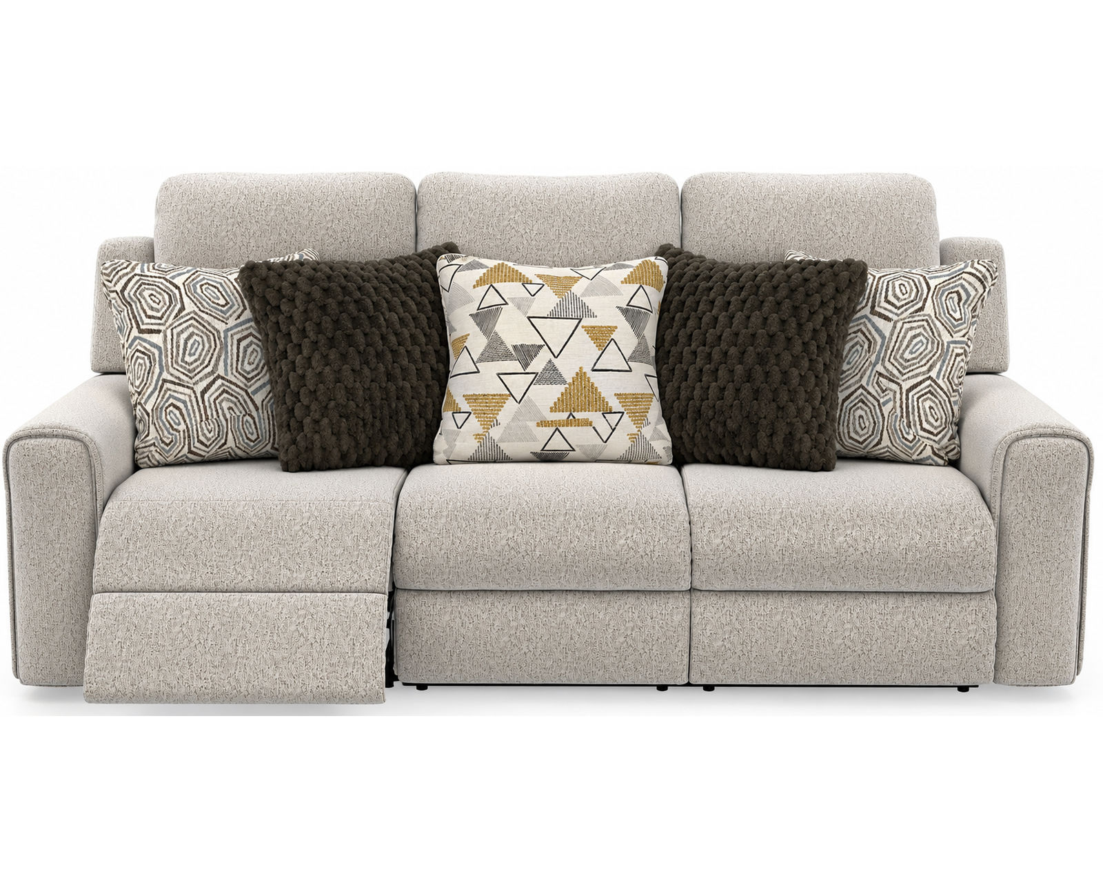 Micah 97" Extra-Wide Power Reclining Sofa - Deeper Seating. Smarter Support (includes pillows) - The Ultimate Seat for Everyday Relaxation.