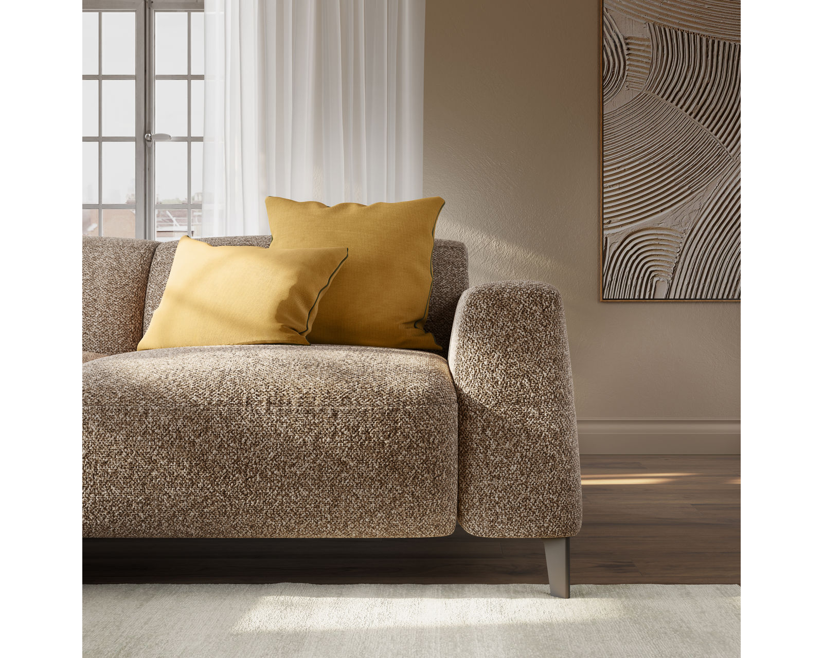 Capri C325 Sofa 84" (+45 fabrics) - Capri 84" Sofa