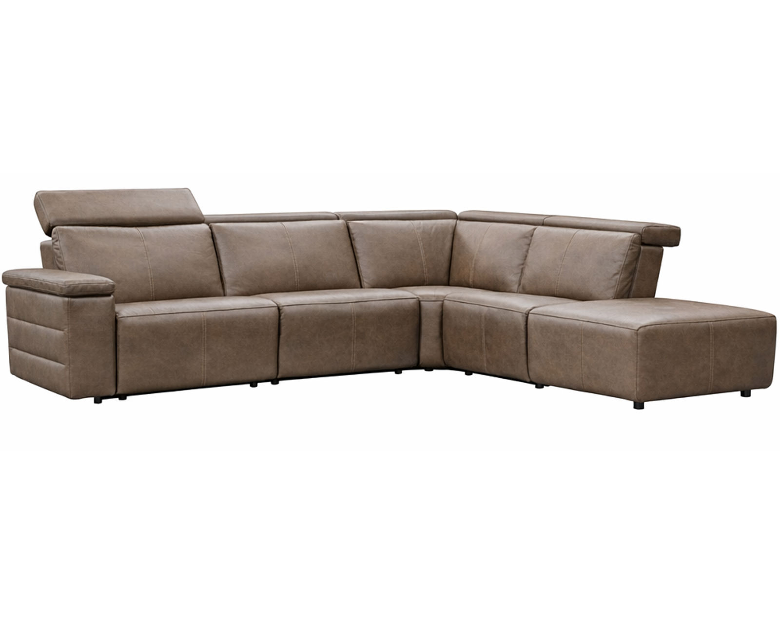 Nala 3003 Power Headrest Power Reclining Sectional (standard and wide width) +140 leathers