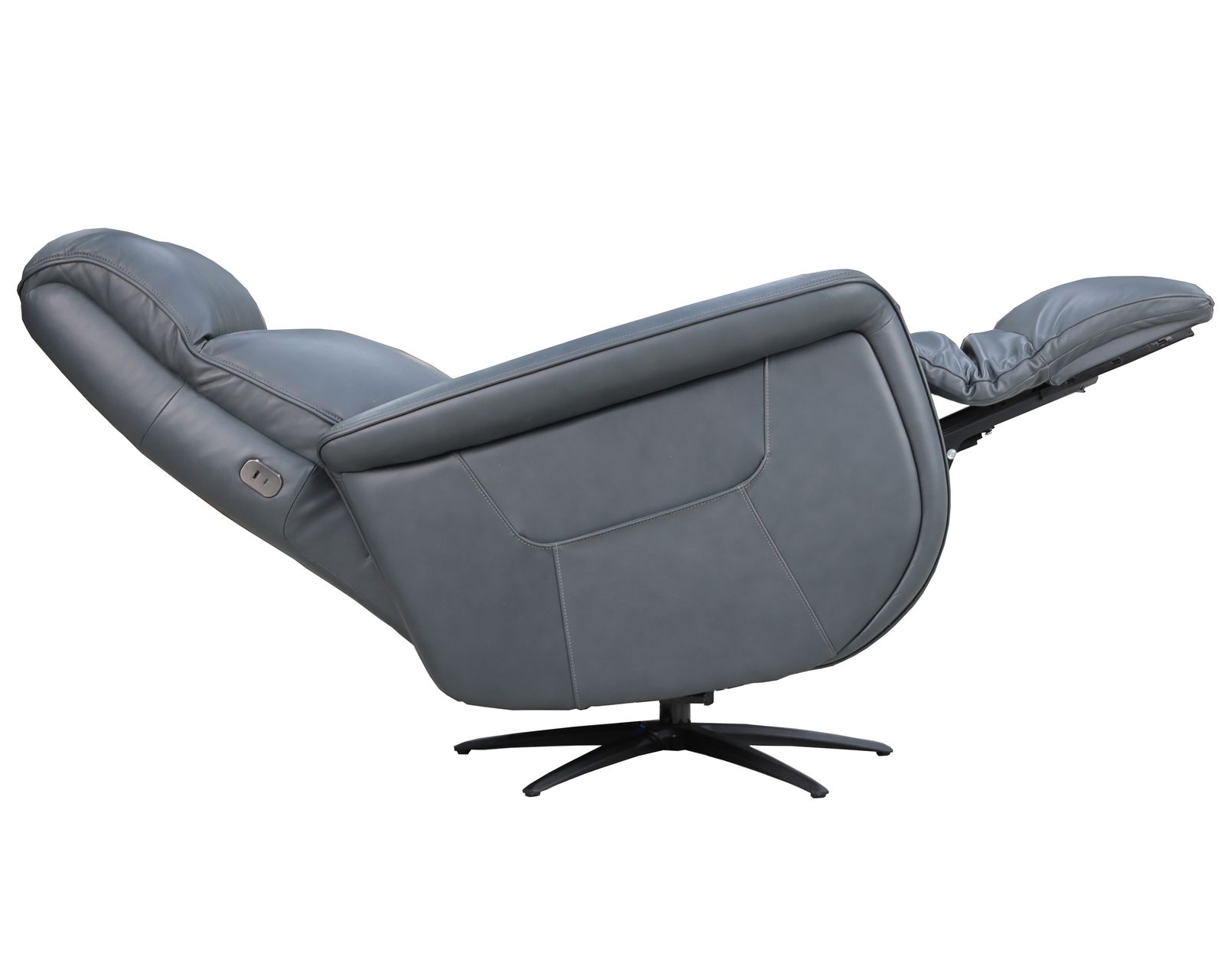 Haven Leather Zero Gravity Triple Power Swivel Recliner with Heat, Massage & Ventilation (2 colors) in stock - Features a Zero Gravity Reclining Mechanism
