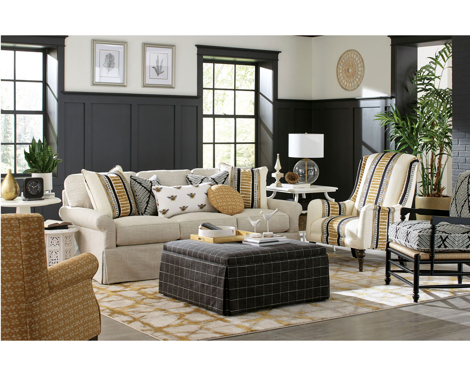 Carrollton 90" Sofa (Performance fabrics) P983550BD - Buy the sofa or enjoy the entire room