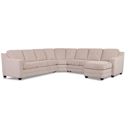 Layout L: Four Piece Sectional 120" x 120" x 62"