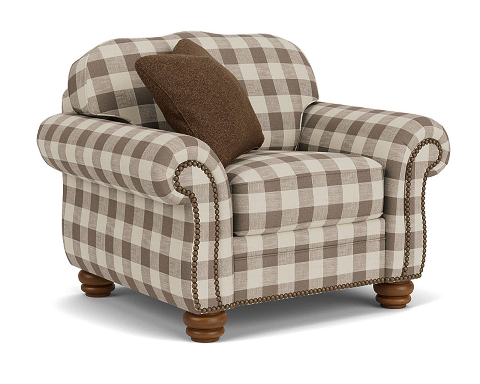 Bexley 8648 Nailhead Chair (+100 fabrics) - Bexley Nailhead Chair