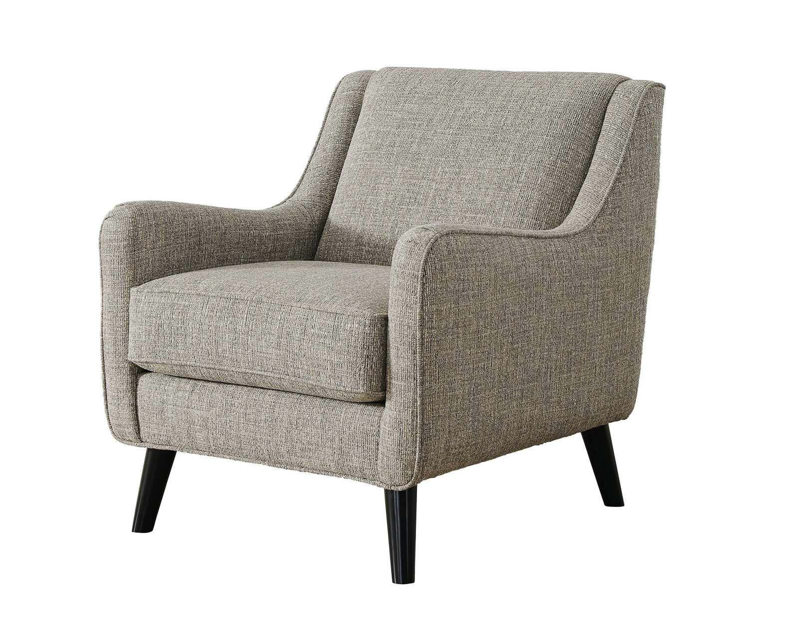 Outlier Mushroom 98" Sofa 4200-KP (includes pillows) - Fonzo Marble Accent Chair 240