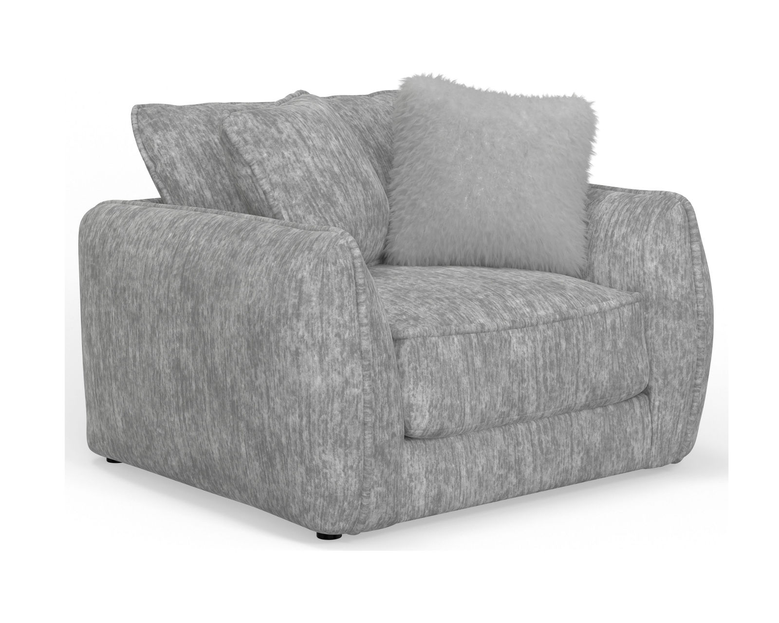 Bankside 91" Stationary Sofa (+2 colors) Includes Pillows - Bankside Chair in Oyster