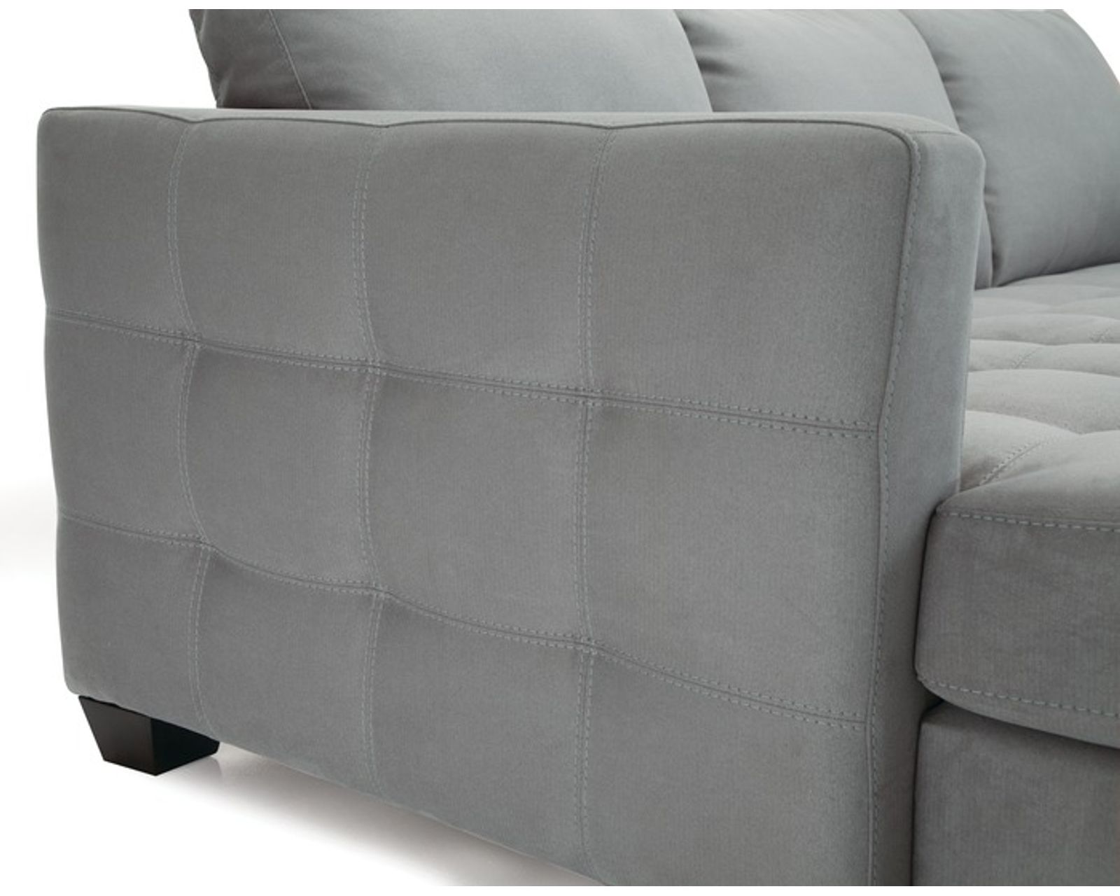 Barrett 77558 Sectional (+50 fabrics) - Detailed Button Tufting and Side Sttching