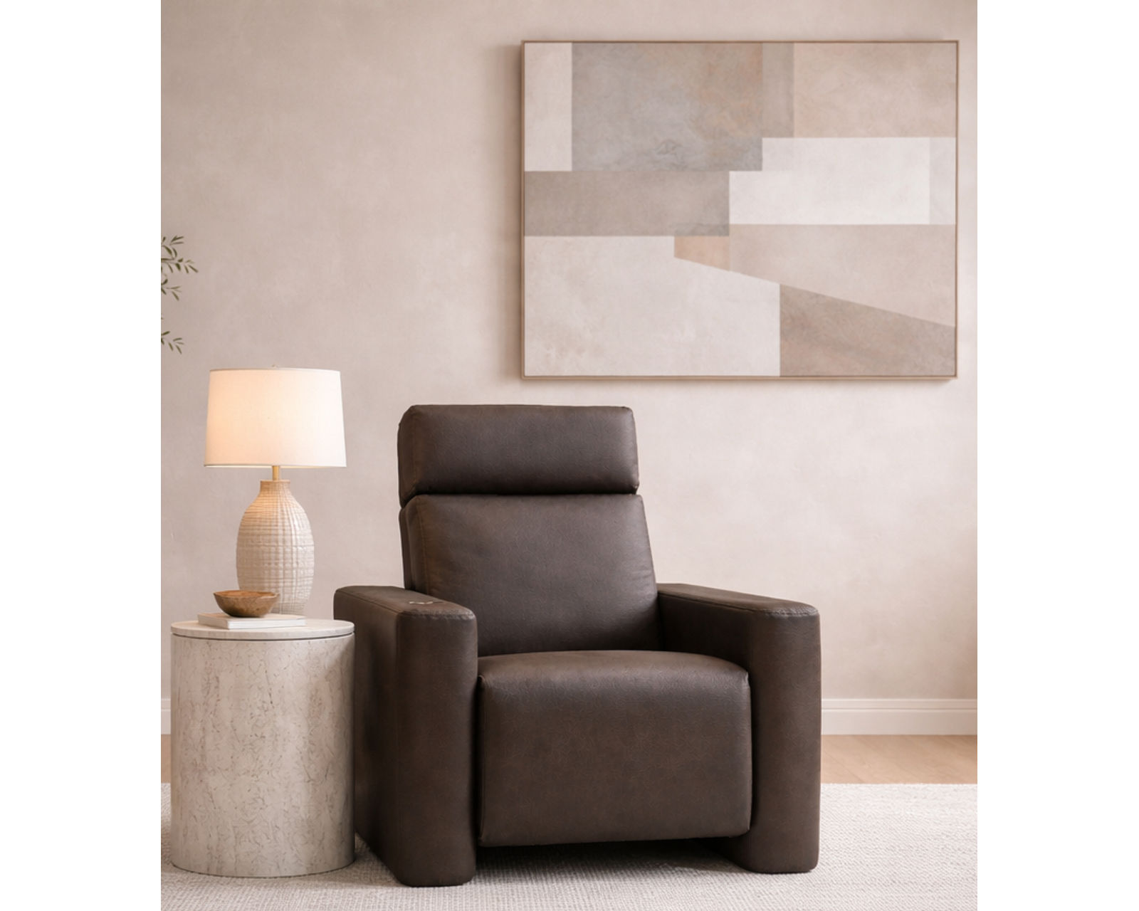 Fiona Dual Power Reclining Sofa — Available in Standard & Wide Cushions, 140+ Leather Options, and 78", 83", or 110" Widths - Premium Comfort Without Compromise