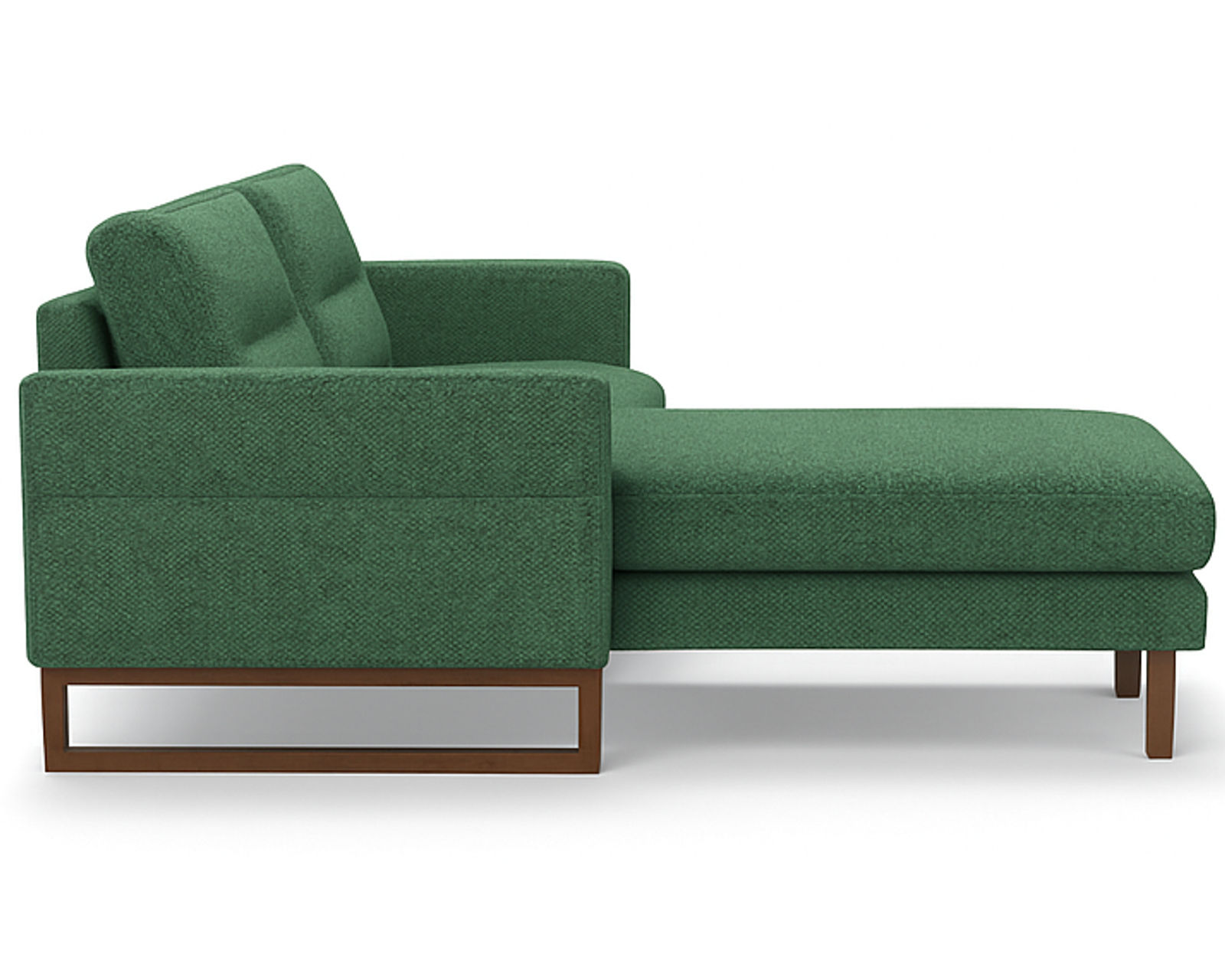 Brookes 77696 Chaise Sectional (+60 fabrics) - Layout B: Two Piece Chaise Sectional 61" x 101"