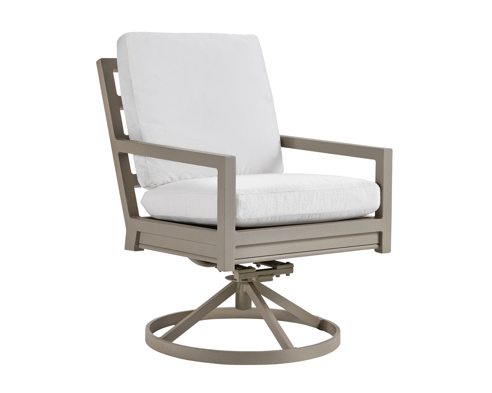 Santa Rosa Outdoor Sofa (110 fabrics - 8 metal finishes) - Santa Rosa Swivel Lounge Chair