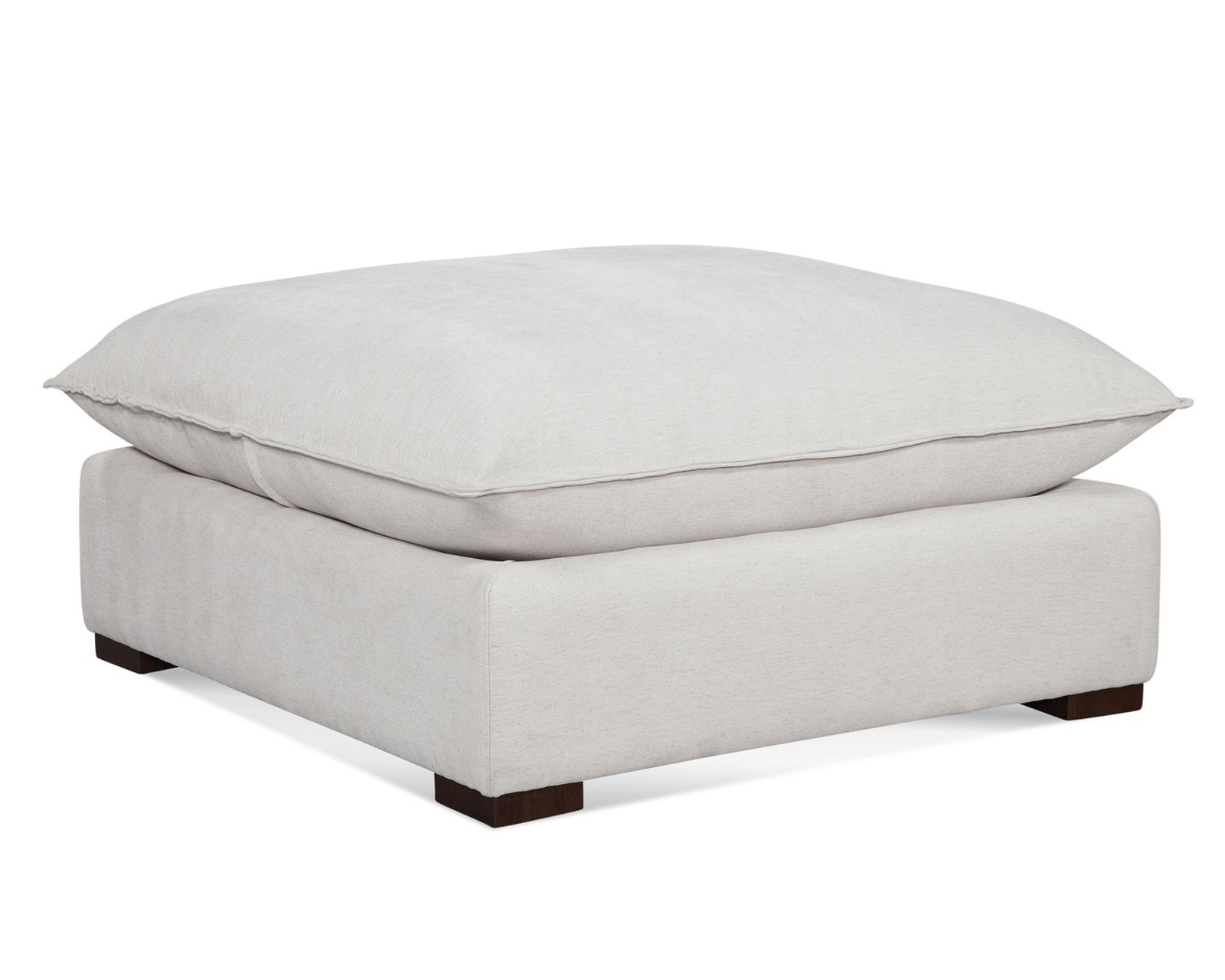 Carson 96" Two Cushion Sofa (+69 fabrics) - Carson 41" x 41" Ottoman
