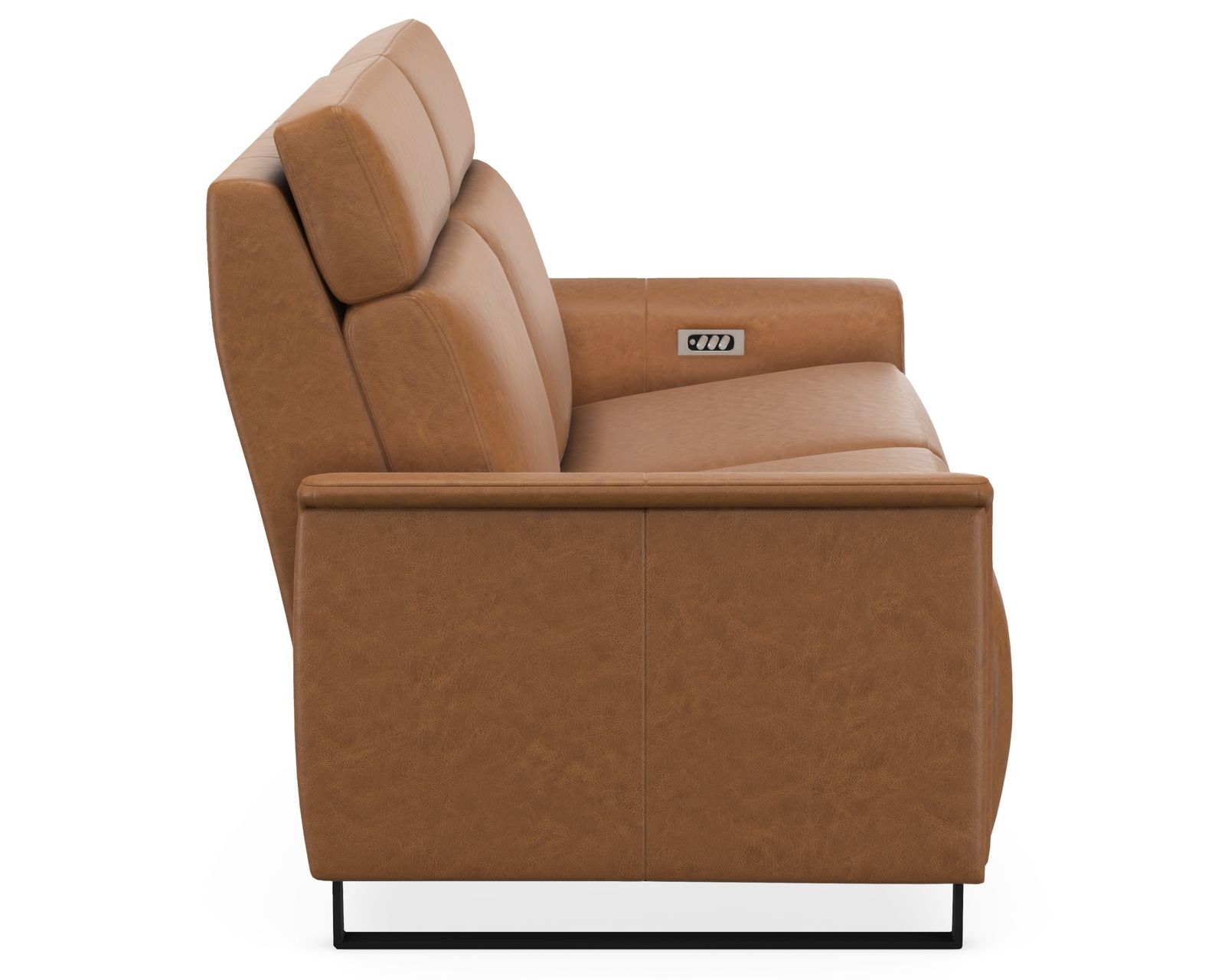 Felix Dual Power Reclining Sofa — Available in Standard & Wide Cushions, 140+ Leather Options, and 76", 80", or 108" Widths - Luxury Seating, Smart Investment