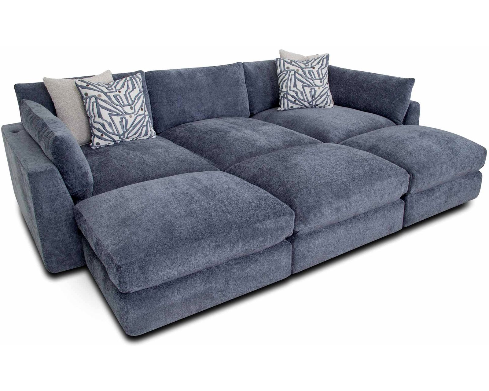 Julian 965 Modular EXTRA Deep Seating Sectional (So Deep, It’s Almost a Bed)