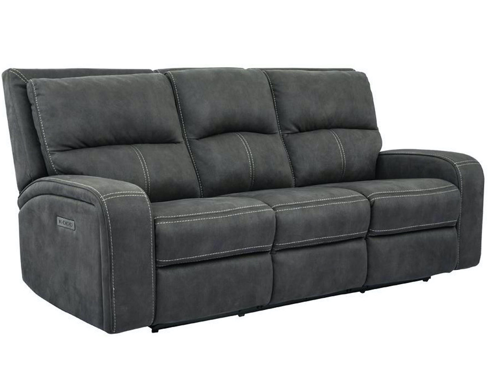 Polaris 84" Power Headrest Power Reclining Sofa Slate (In stock - Fast shipping)
