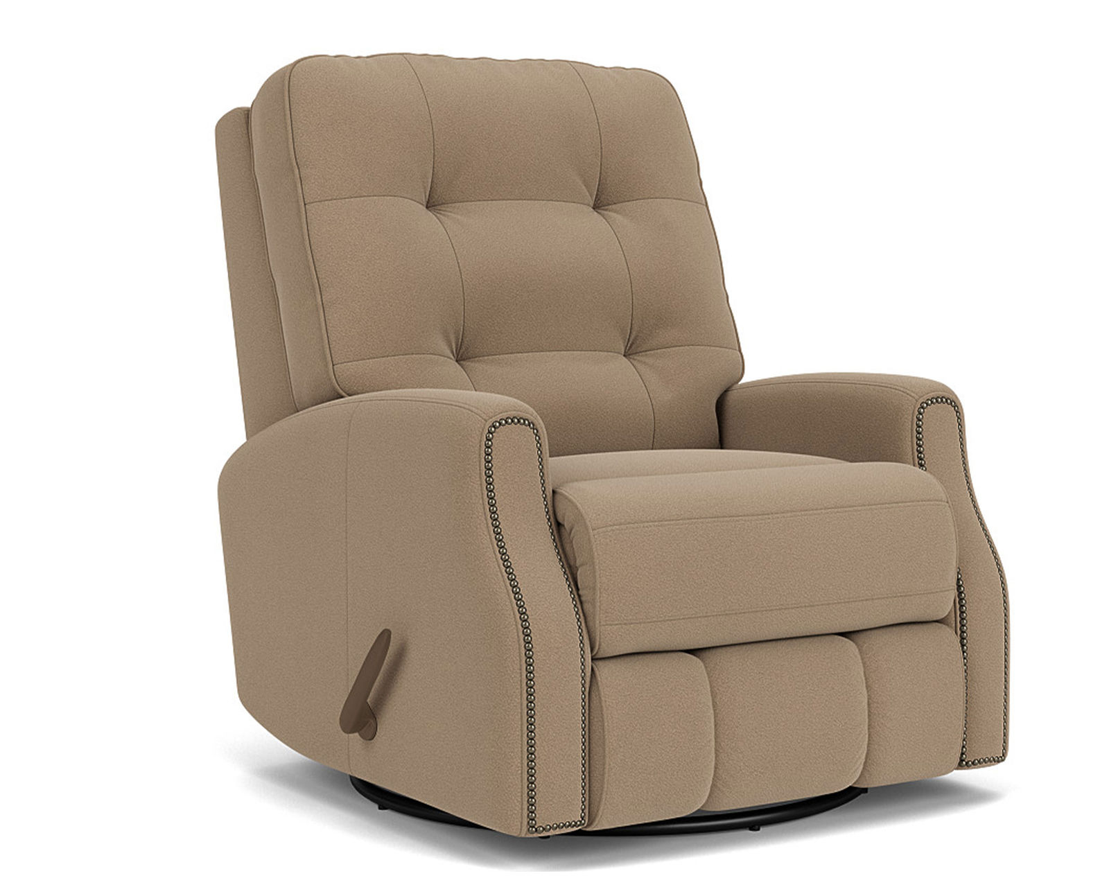 Devon Leather Recliner or Rocker Recliner (Colors Available) - Available with our without nail head trim