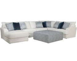 Polaris Modular Sectional (Never Fear Performance Fabric) Includes Pillows