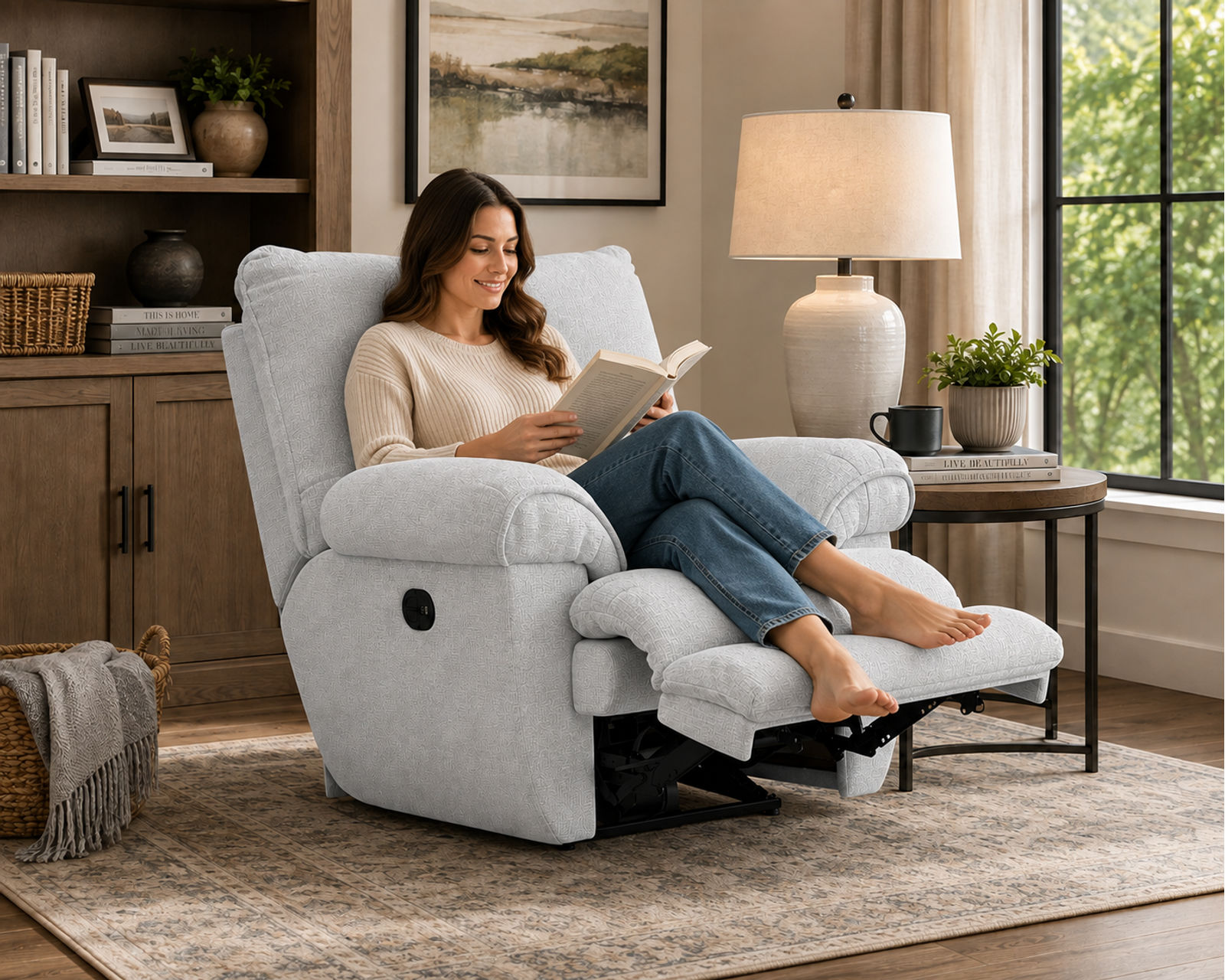 Lenny 90" Power Lay Flat Reclining Sofa (2 colors) - Deep Comfort. Lasting Support.