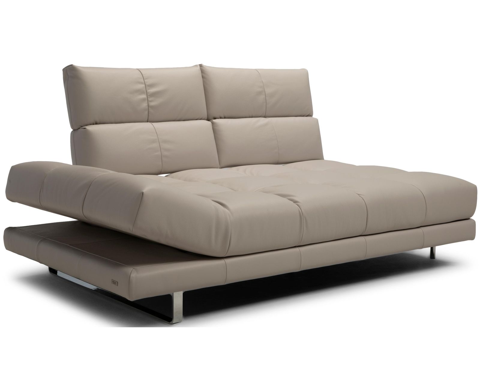 Roma X257 Sectional - adjustable seat depth (+50 leathers) - Arms adjust for lounging comfort