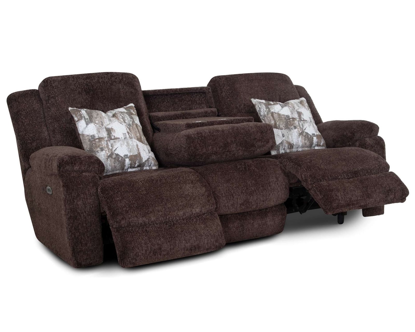 Heston 90" Reclining Sofa with Drop-Down Table & Cupholders (Plush Comfort. Smart Convenience. Designed Around the Way You Relax)