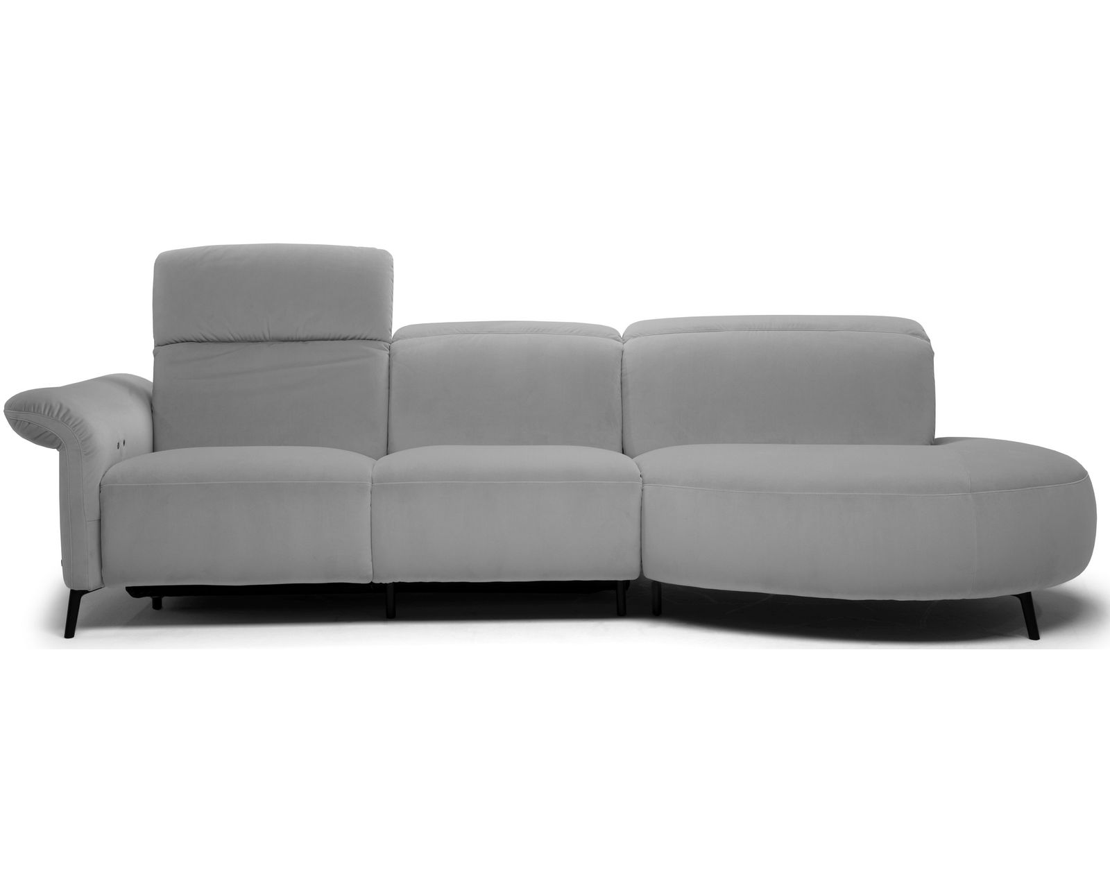 Venezia C300 Sectional (+50 leathers) - Layout D: Three Piece Sectional 52" x 127"