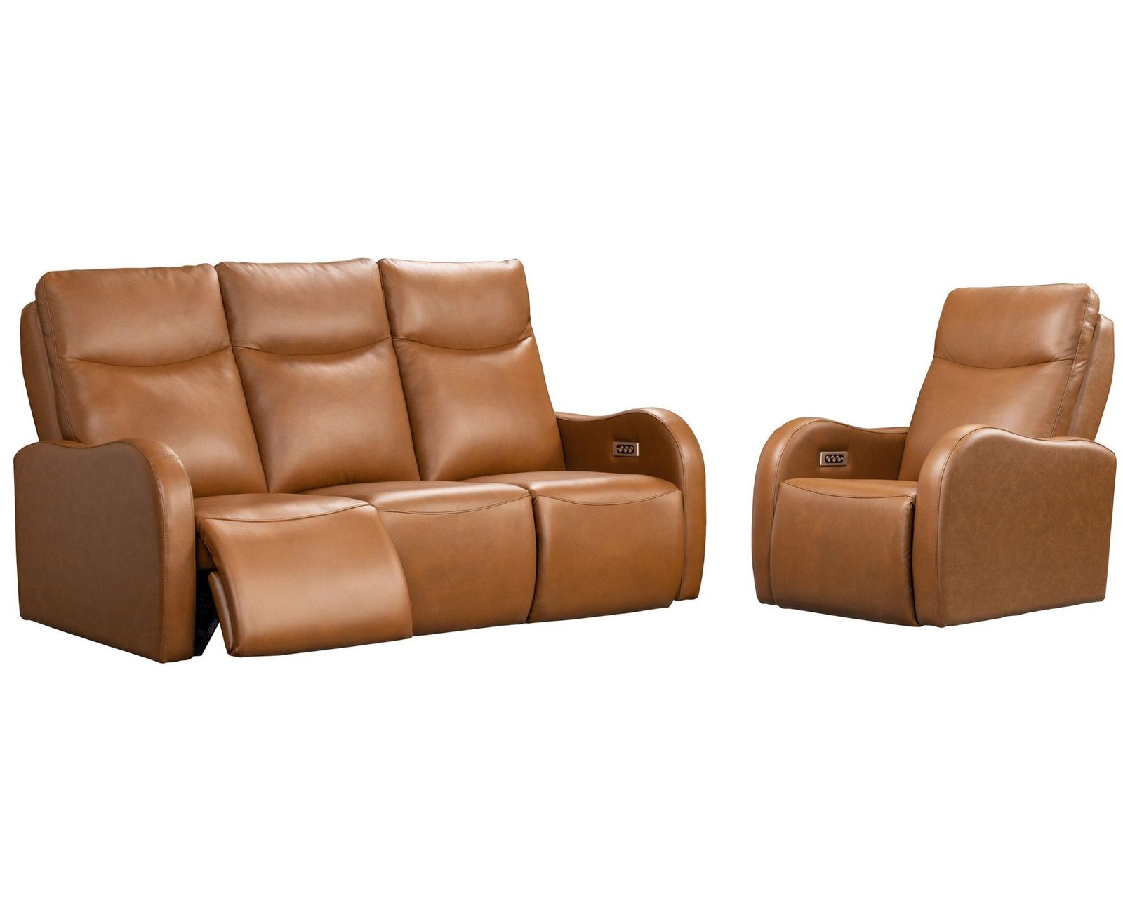 Laurence 83" Power Headrest Power Reclining Sofa (+140 leathers) - Built Stronger. Feels Better. Lasts Longer.