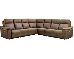 Kayce 4033 Power Headrest Power Reclining Sectional (standard and wide seat widths) +140 leathers