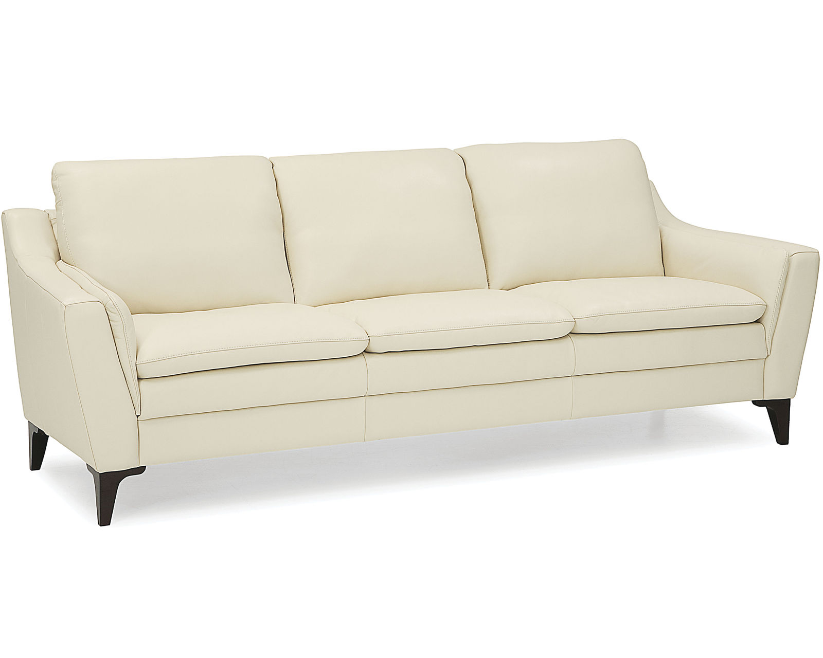 Balmoral 77488 Sofa (94") +100 leathers - Slightly flared arm and a thin cushion profile throughout