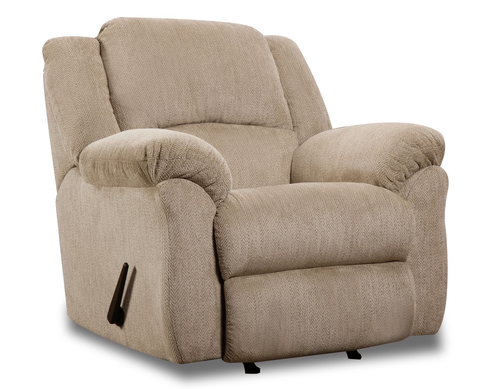 Maple 91" Reclining Sofa Fawn (In stock) - Maple Rocker Recliner