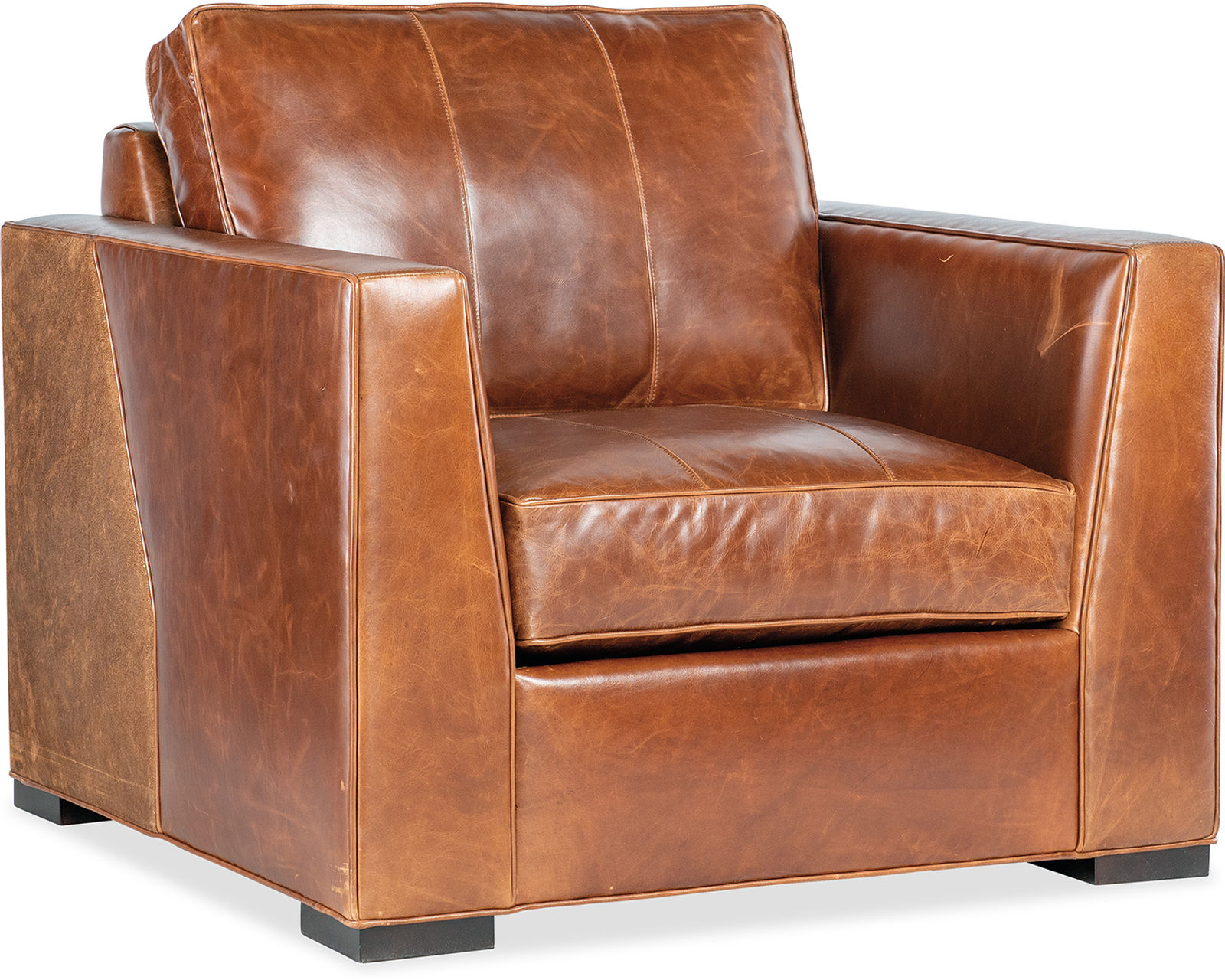 Bradington Young Eliana 634 Sofa (12 leathers) 8-Way Hand Tied - Eliana Stationary Chair 8-Way Hand Tie