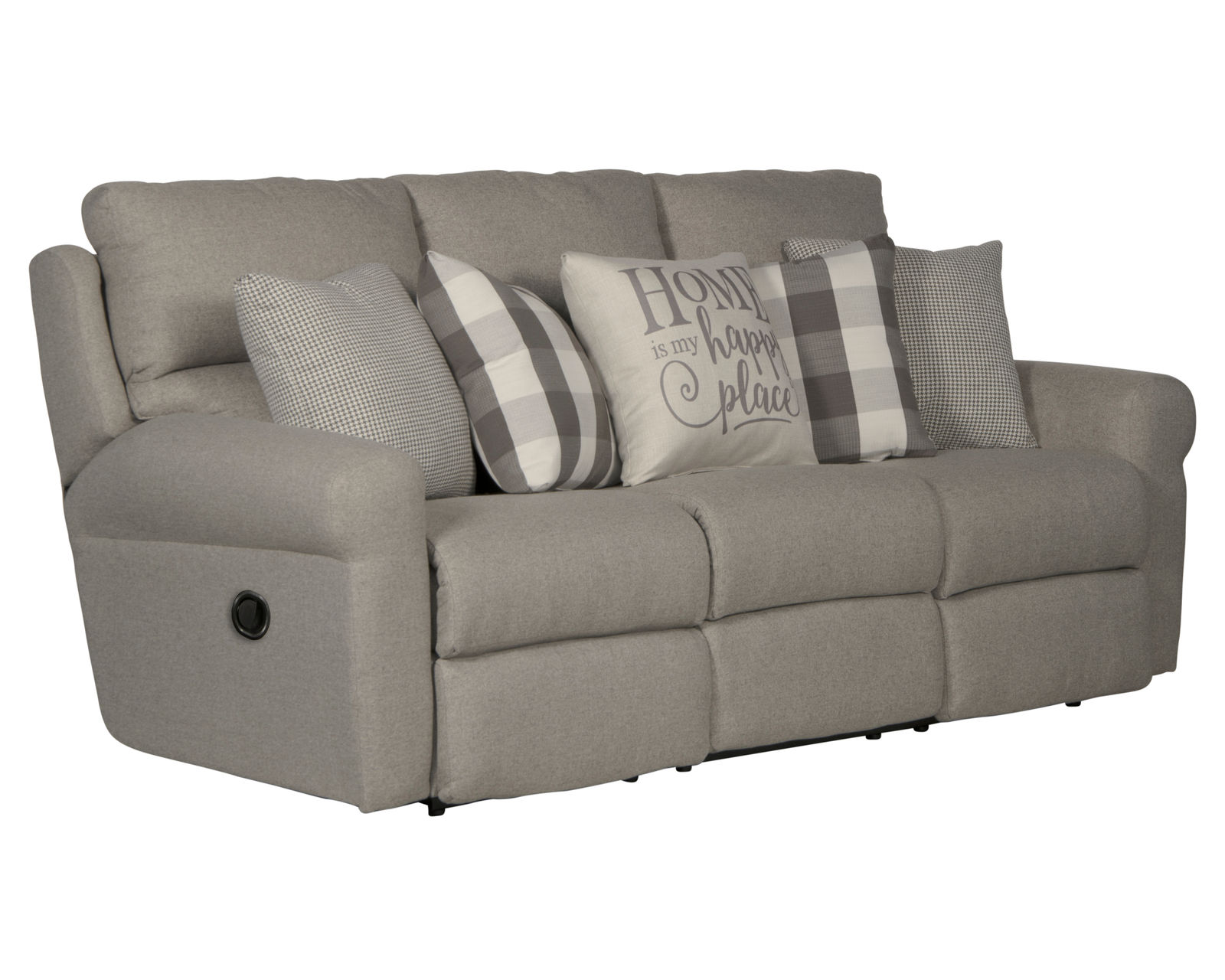 Westport Dual Reclining Lay Flat Sofa (85") 2 colors - In stock - Choice of two colors (shown in metal color)