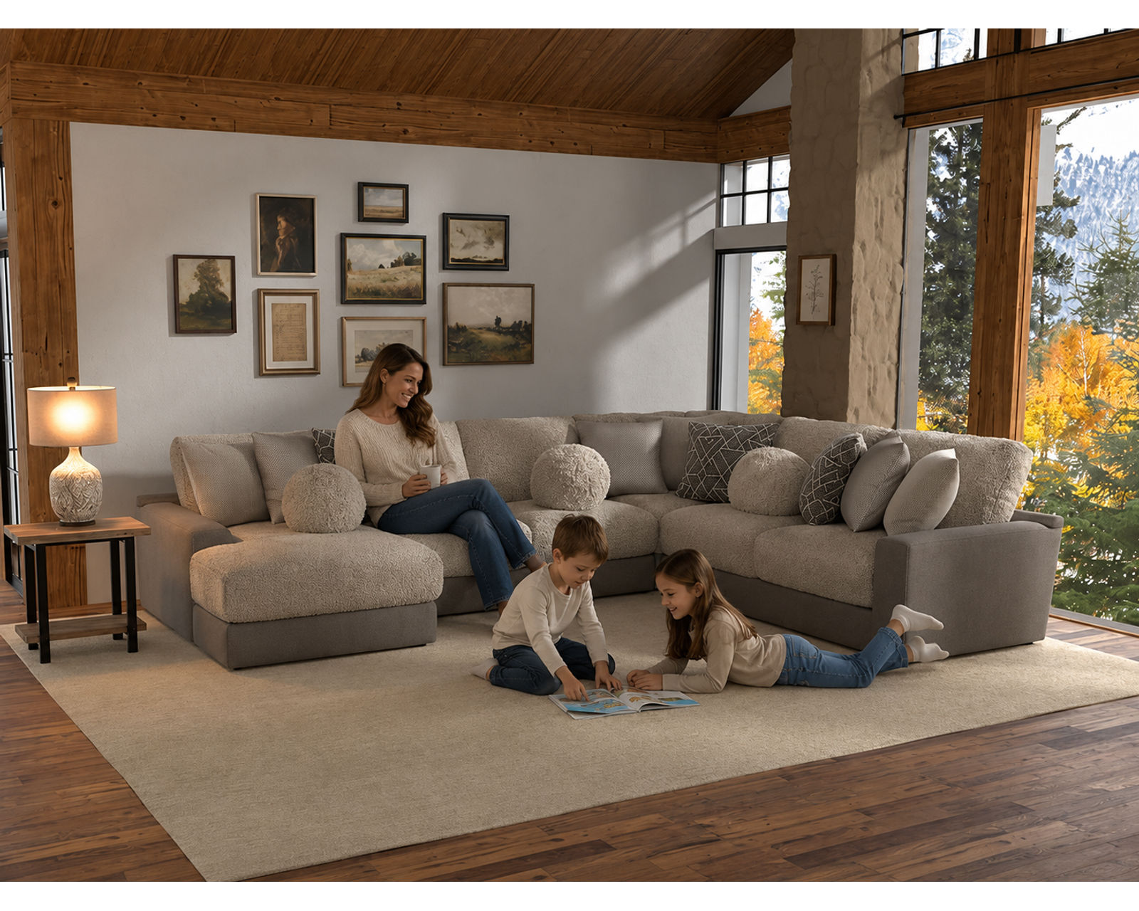 Canyon Modular Sectional (2 colors) includes pillows - Comfort Built to Last.