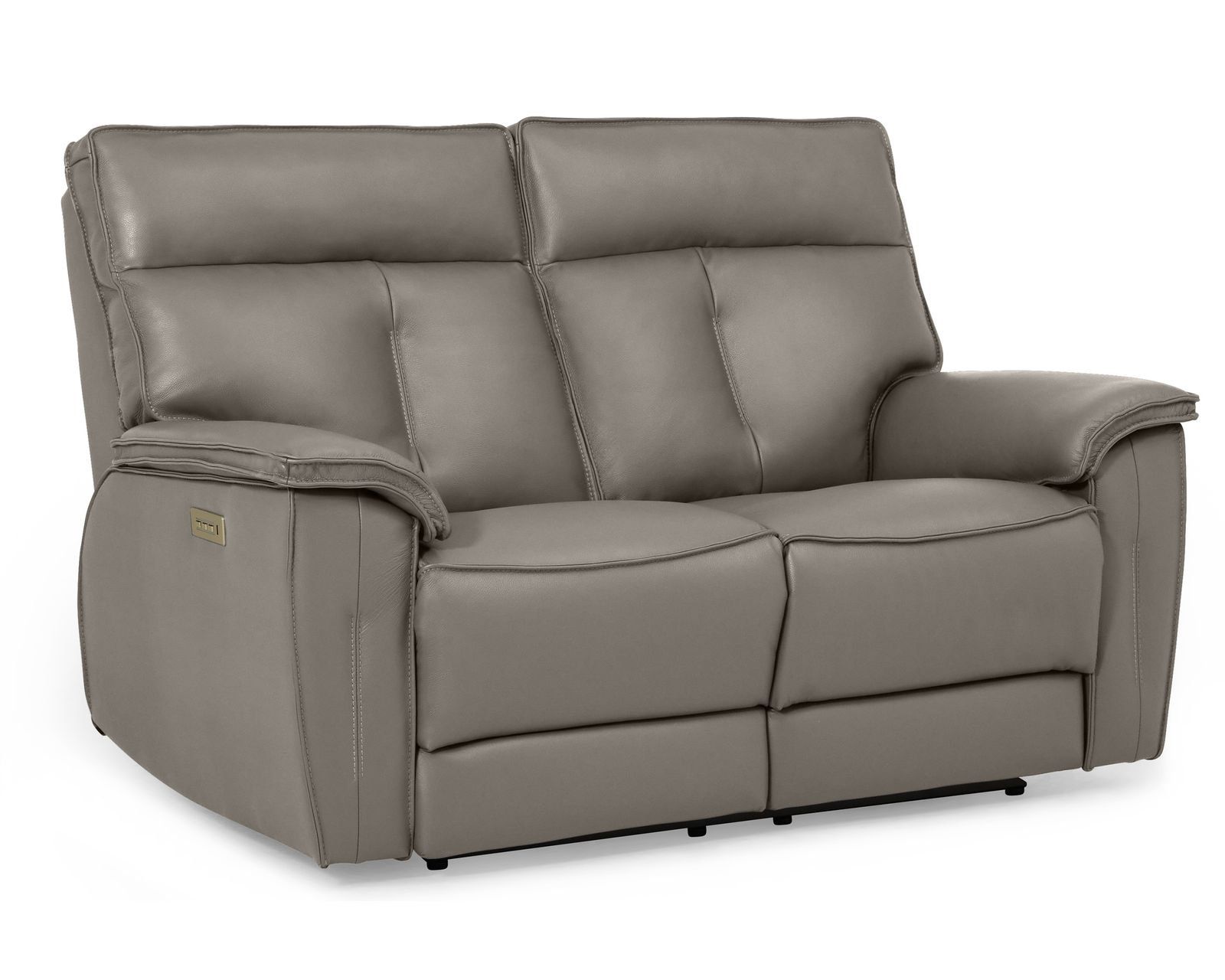 Oakley 41187 Power Headrest Power Reclining Sofa (86") +100 leathers - Oakley 63" Power Headrest Power Reclining Loveseat