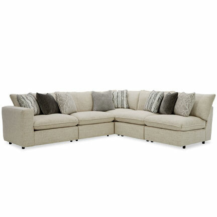 Layout T: Five Piece Sectional 118" x 83"