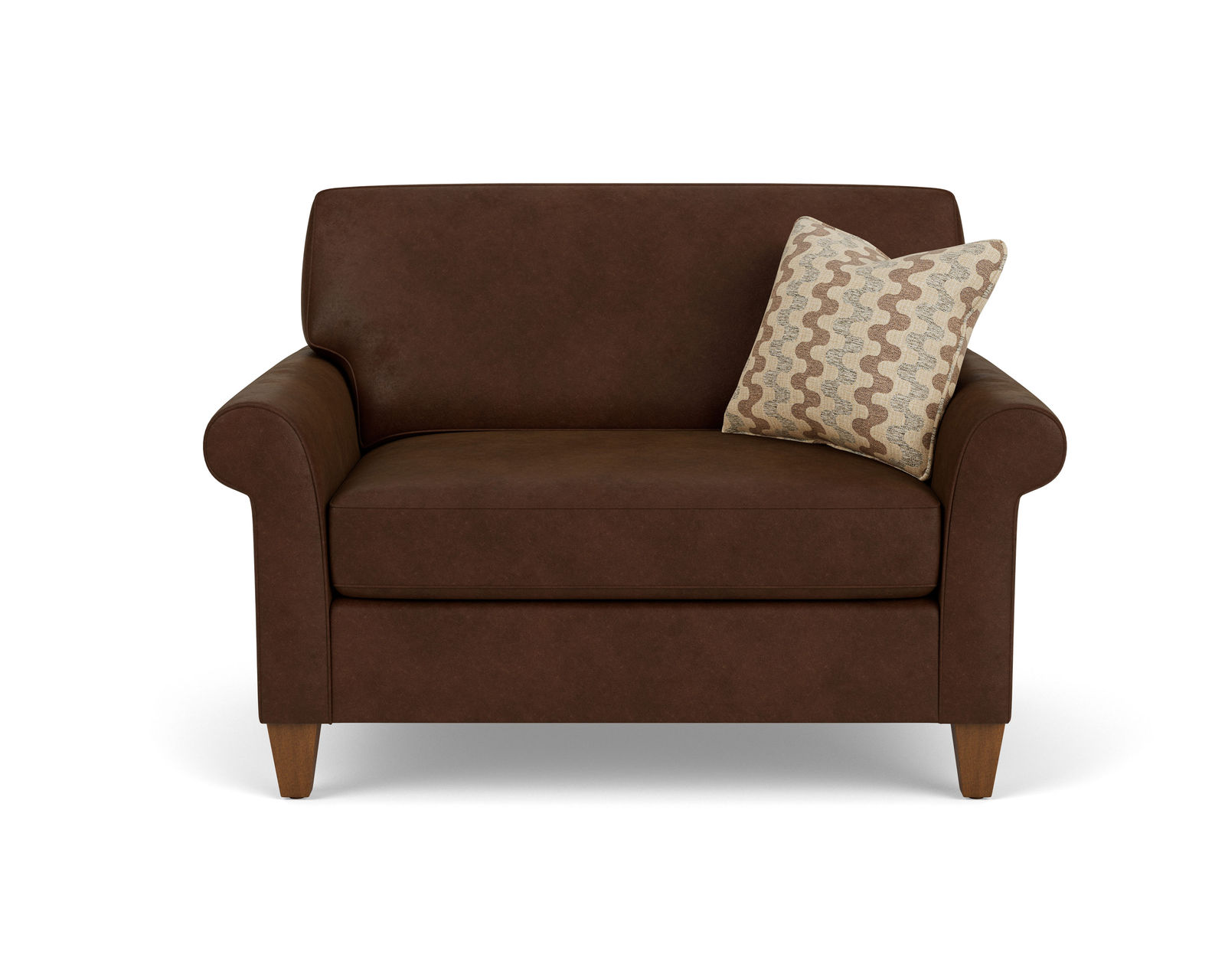 Westside 5979 Loveseat (100+ fabrics) -  Flexsteel first year warranty covers everything (product and labor)