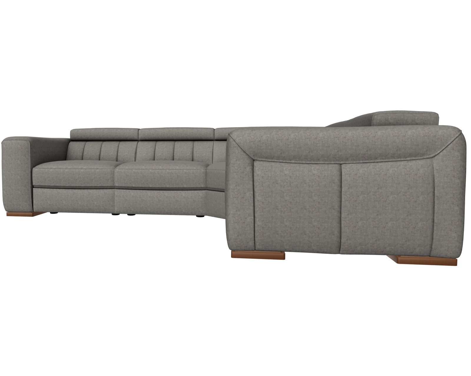 Forza X790 Stationary Sectional (+40 fabrics) - Layout J: Four Piece Sectional 126" x 92"