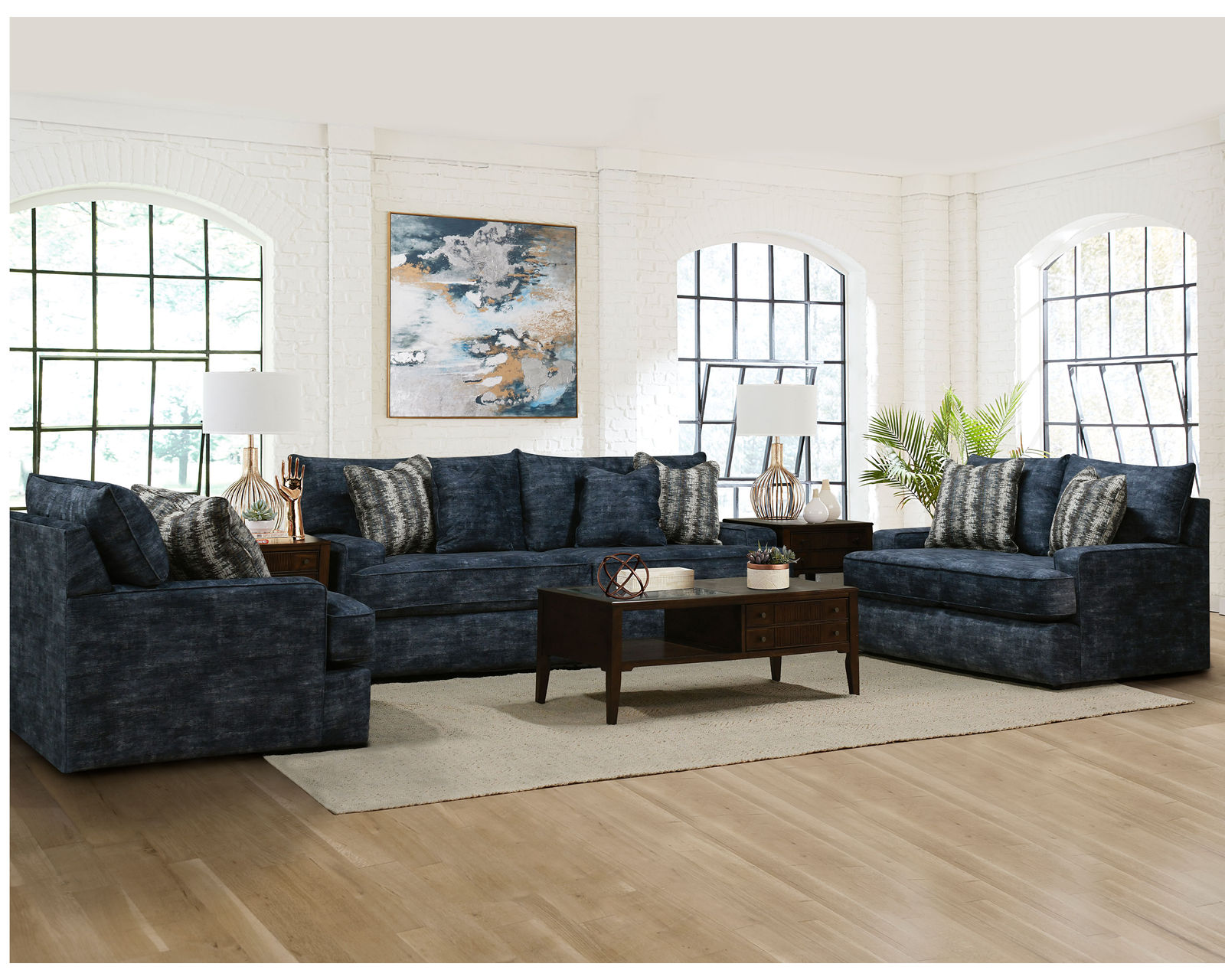 Anderson 88" Sofa  (+101 Standard and Performance Fabrics) - Anderson 3305 Sofa