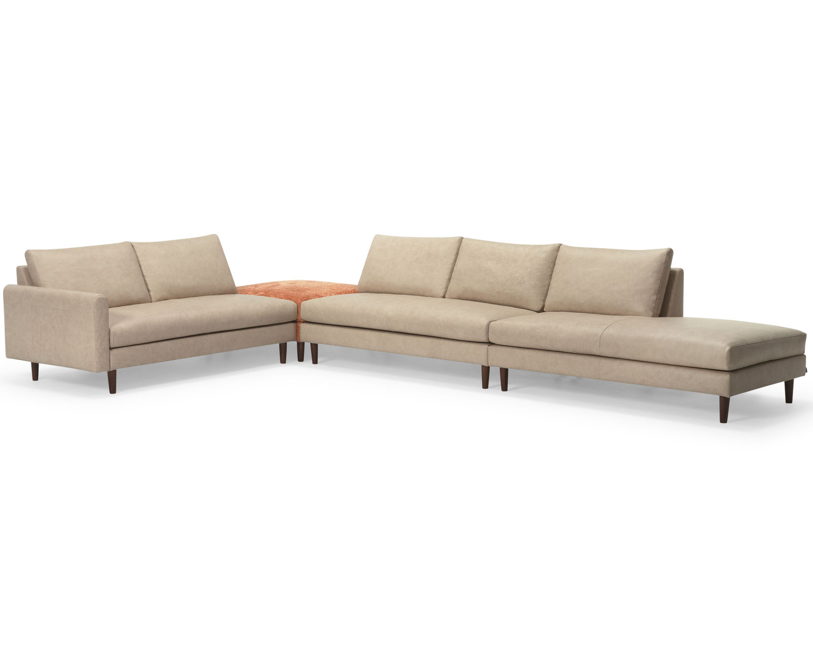 Lexi 77694 Sectional (+50 fabrics) - Layout L: Four Piece Sectional 102" x 158"