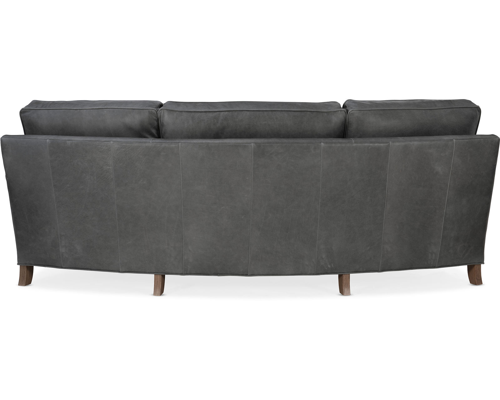 Bradington Young Manning 773 Conversation Sofa (12 leathers) 8-Way Hand Tie - Manning Stationary 99" Conversation Sofa 8-Way Hand Tie