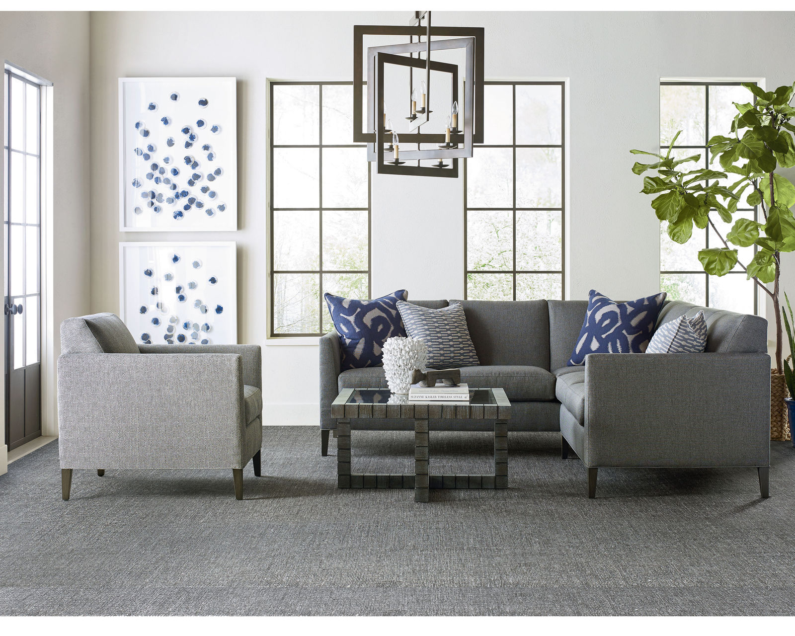 Westport Stationary Sectional (+75 fabrics) - Sectional Layout B:  Westport Sectional (Made to Order Fabrics)
