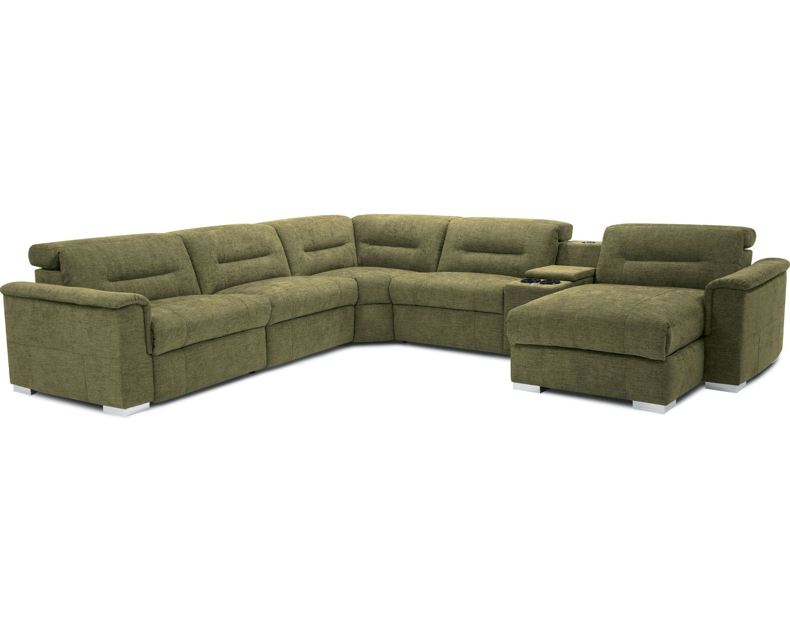 Keoni 44000 Power Headrest Power Reclining Sectional (+50 fabrics)