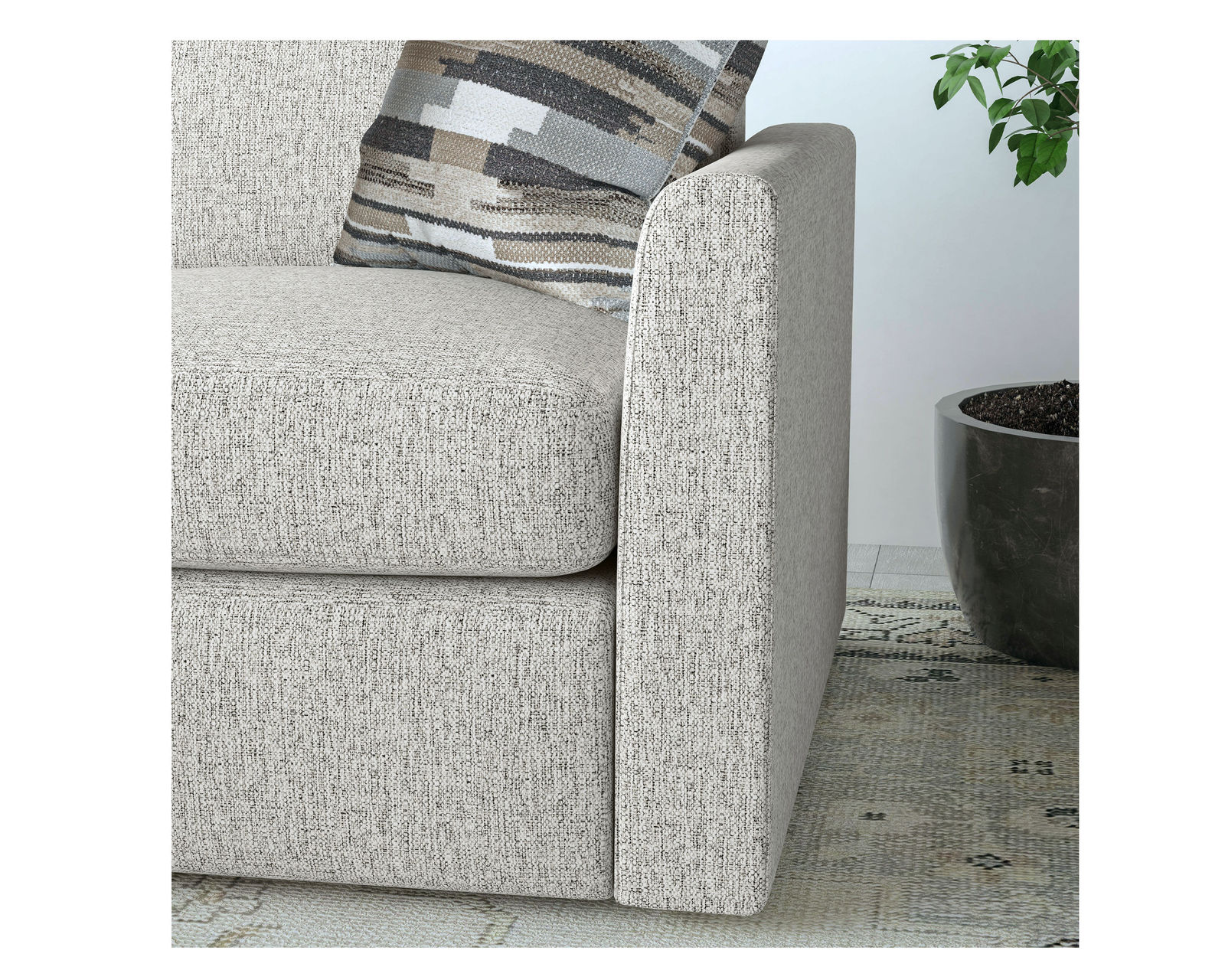 Sky 5512 Loveseat (hypoallergenic down-like cushion) +100 fabrics