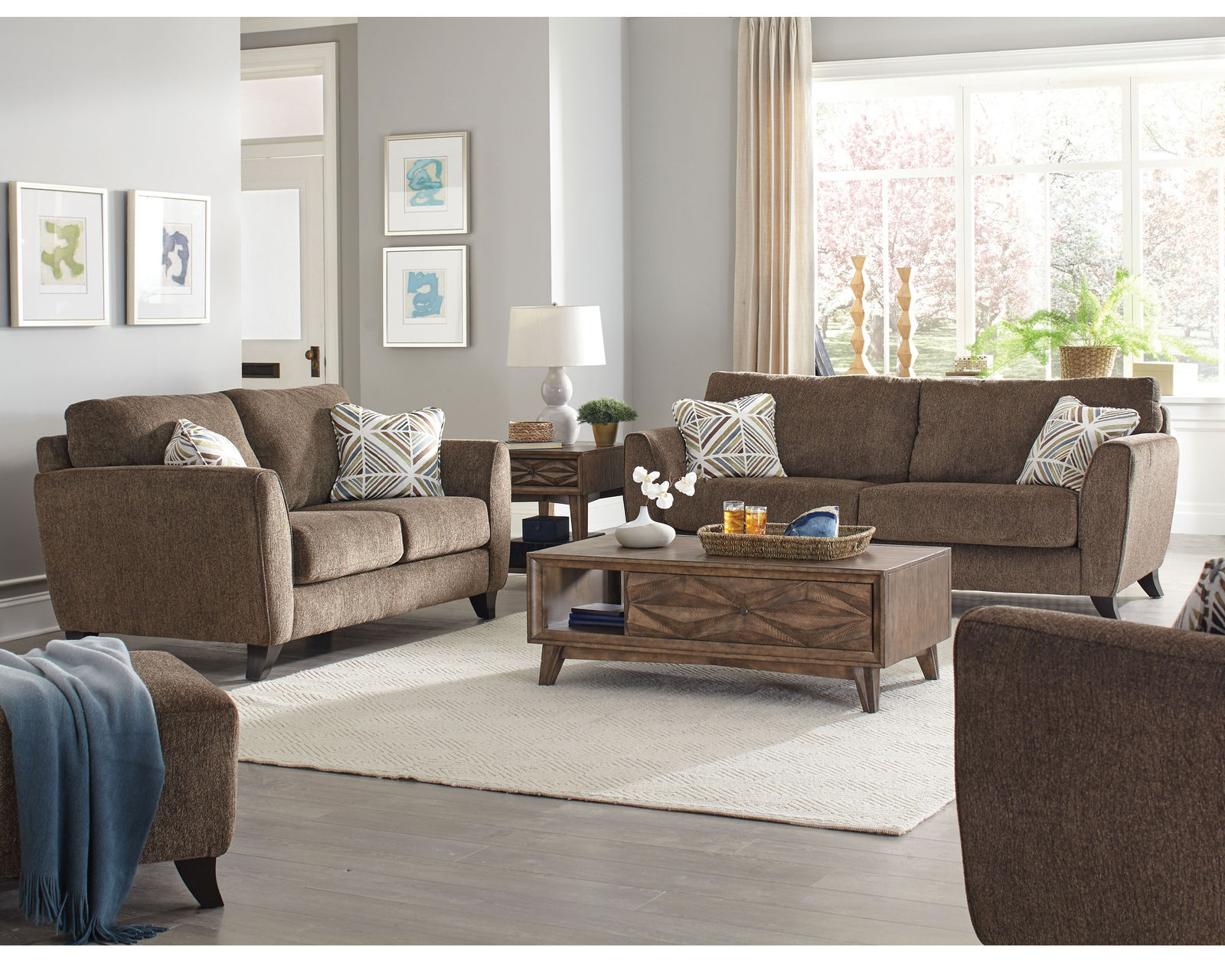 Alyssa 86" Sofa (Includes Pillows) - Two Colors - Best Selling Style
