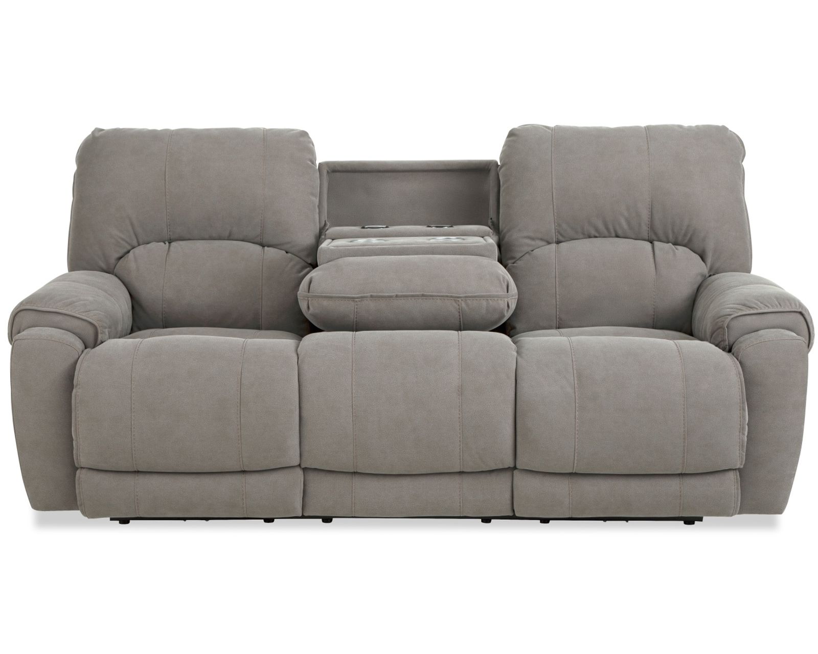 Havana 88" Triple Power Reclining Sofa with Center Drop Down Table (In stock)