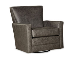 Anton Top-Grain Leather Swivel Glider (Leather choices)  L0557