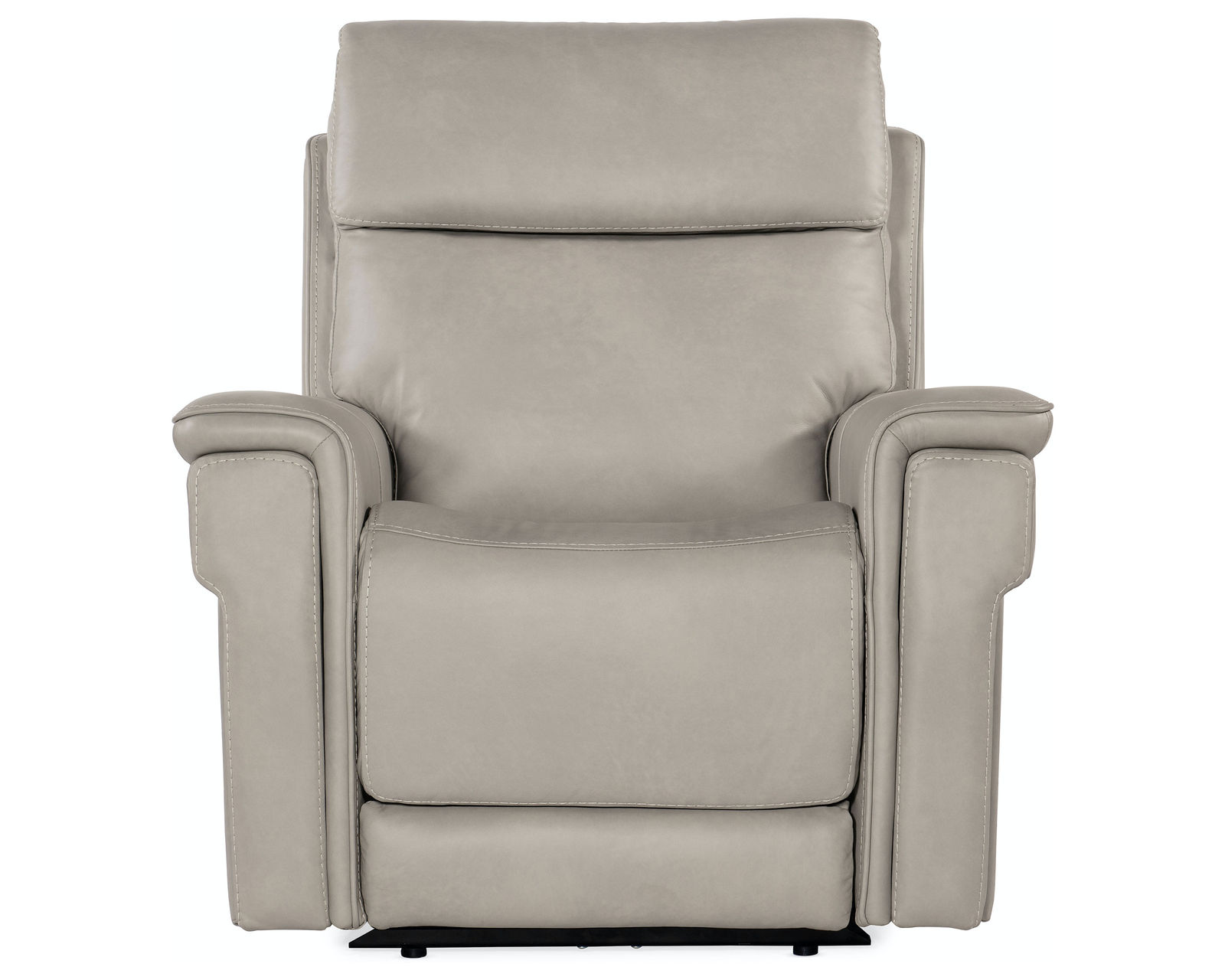 Lyra Leather Zero Gravity Power Sofa w/Power Headrest 89" (Ash) In stock - Lyra Zero Gravity Power Recliner w/Power Headrest