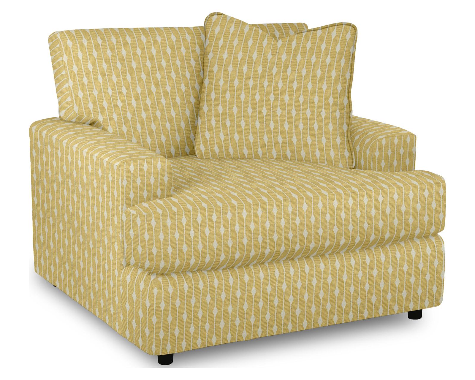 Stanton 100" Sofa P080800BD (+100 performance fabrics) - Includes down filled pillows and cushions