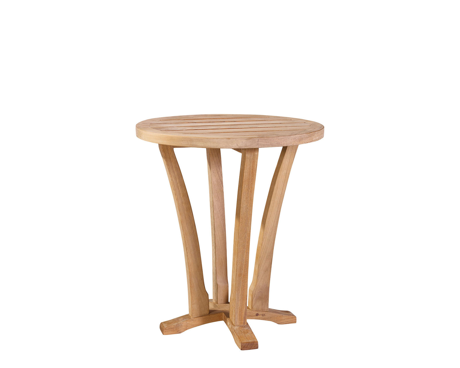 Edgewood Teak Outdoor Sofa Collection - Edgewood Round Accent Table